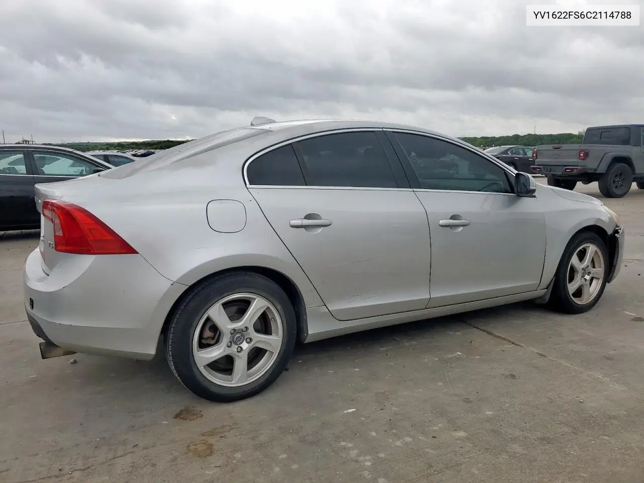 2012 Volvo S60 T5 VIN: YV1622FS6C2114788 Lot: 64247095