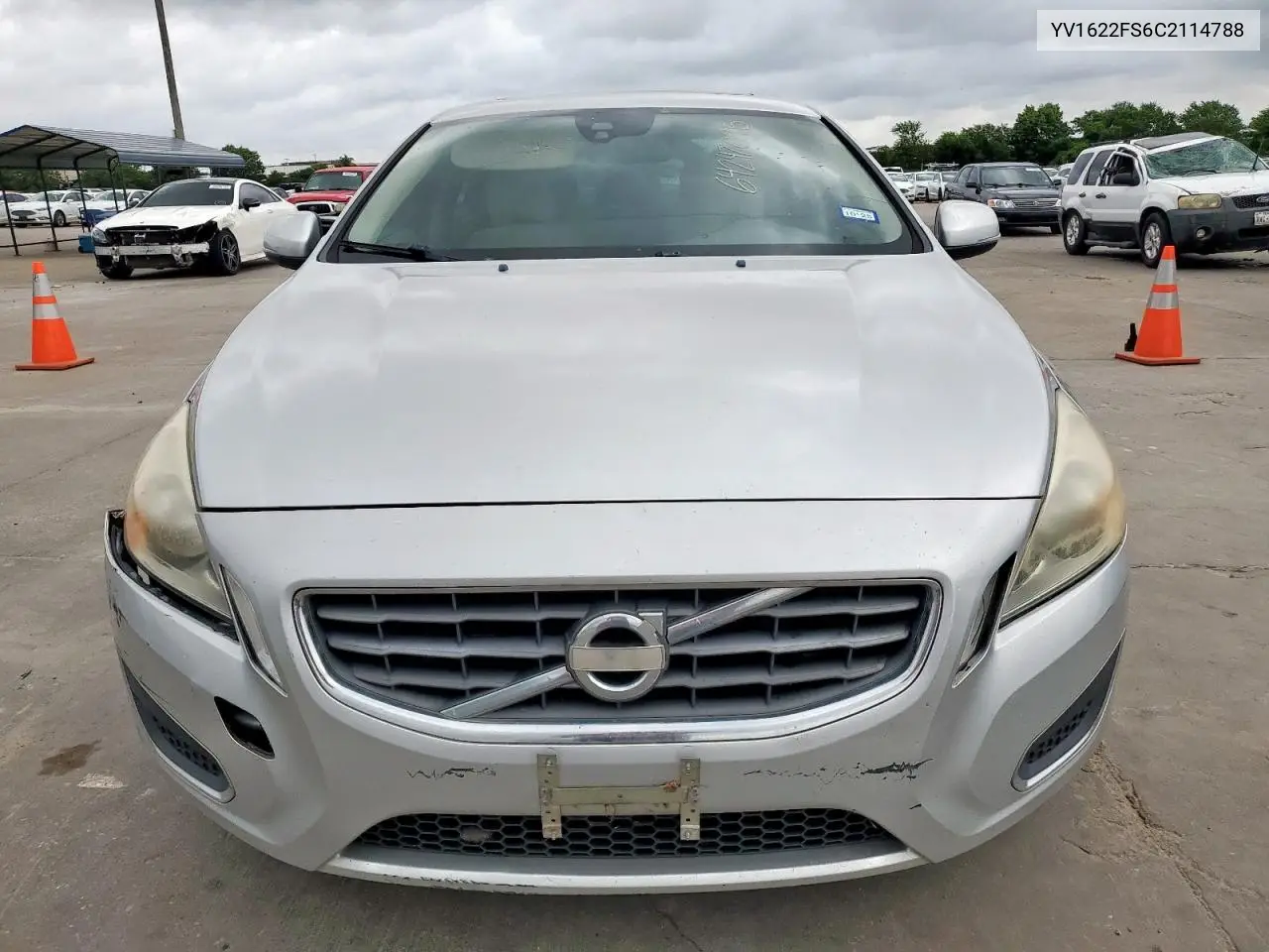 2012 Volvo S60 T5 VIN: YV1622FS6C2114788 Lot: 64247095