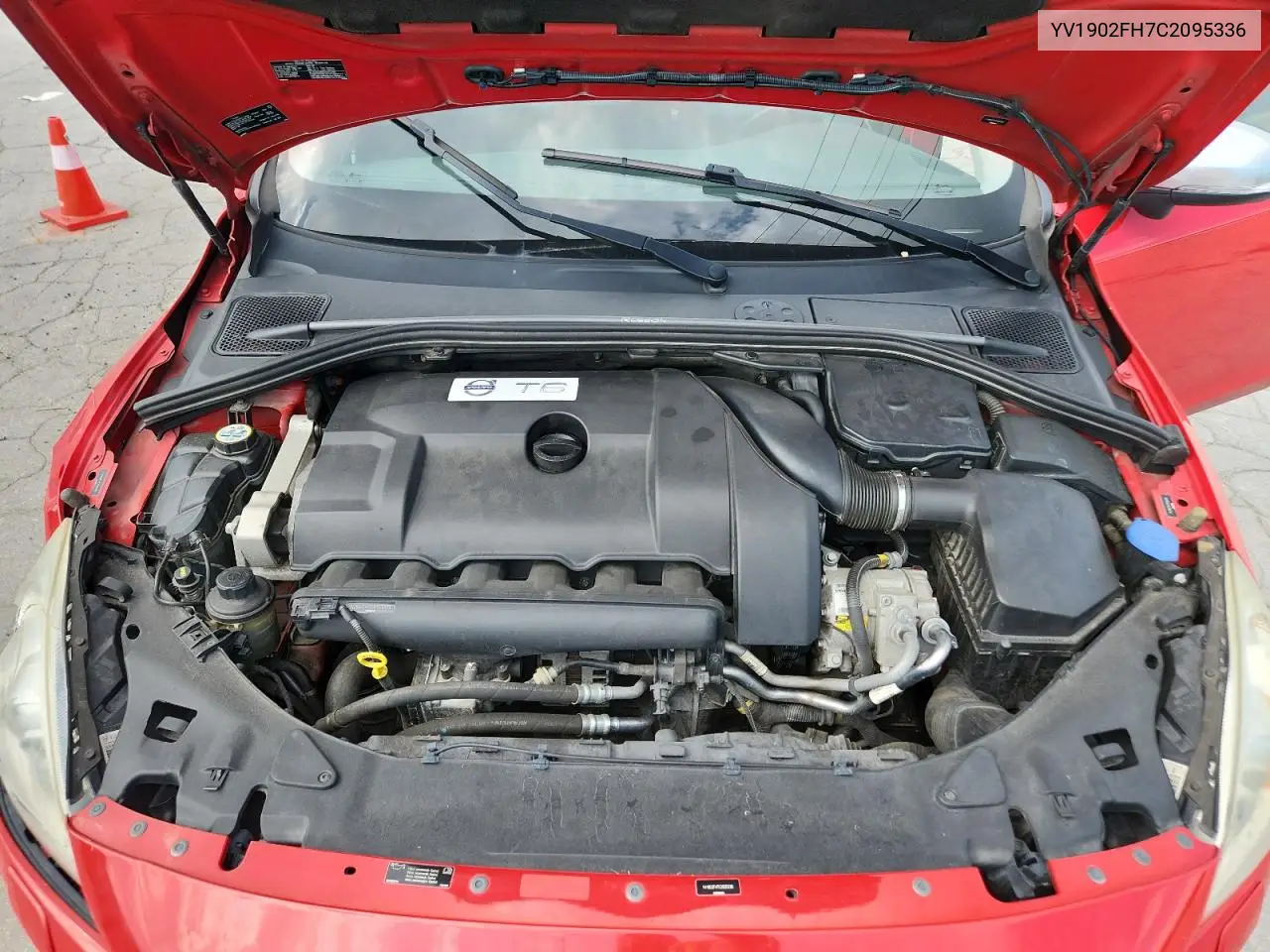 2012 Volvo S60 T6 VIN: YV1902FH7C2095336 Lot: 64660845