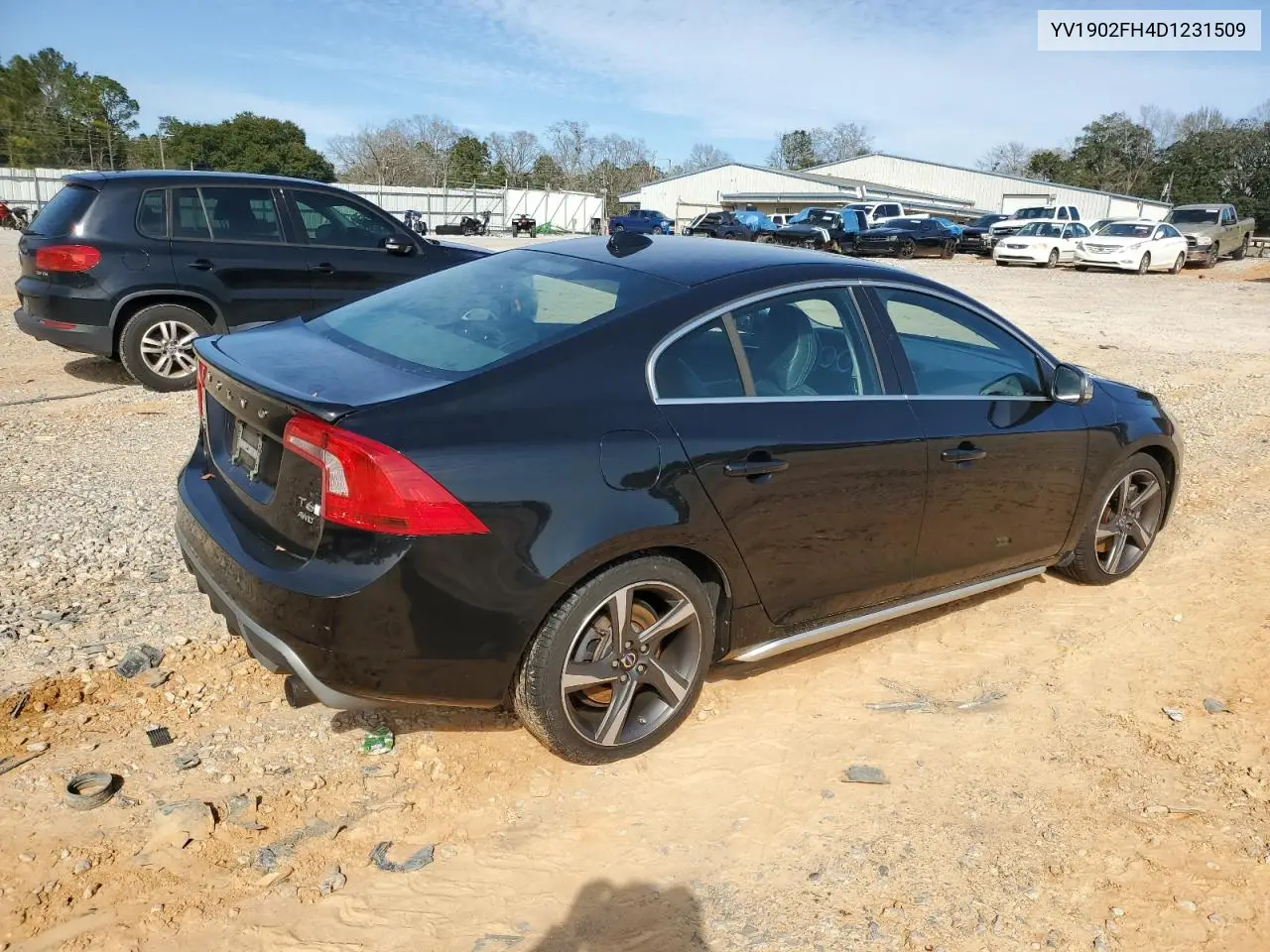 2013 Volvo S60 T6 VIN: YV1902FH4D1231509 Lot: 46373015