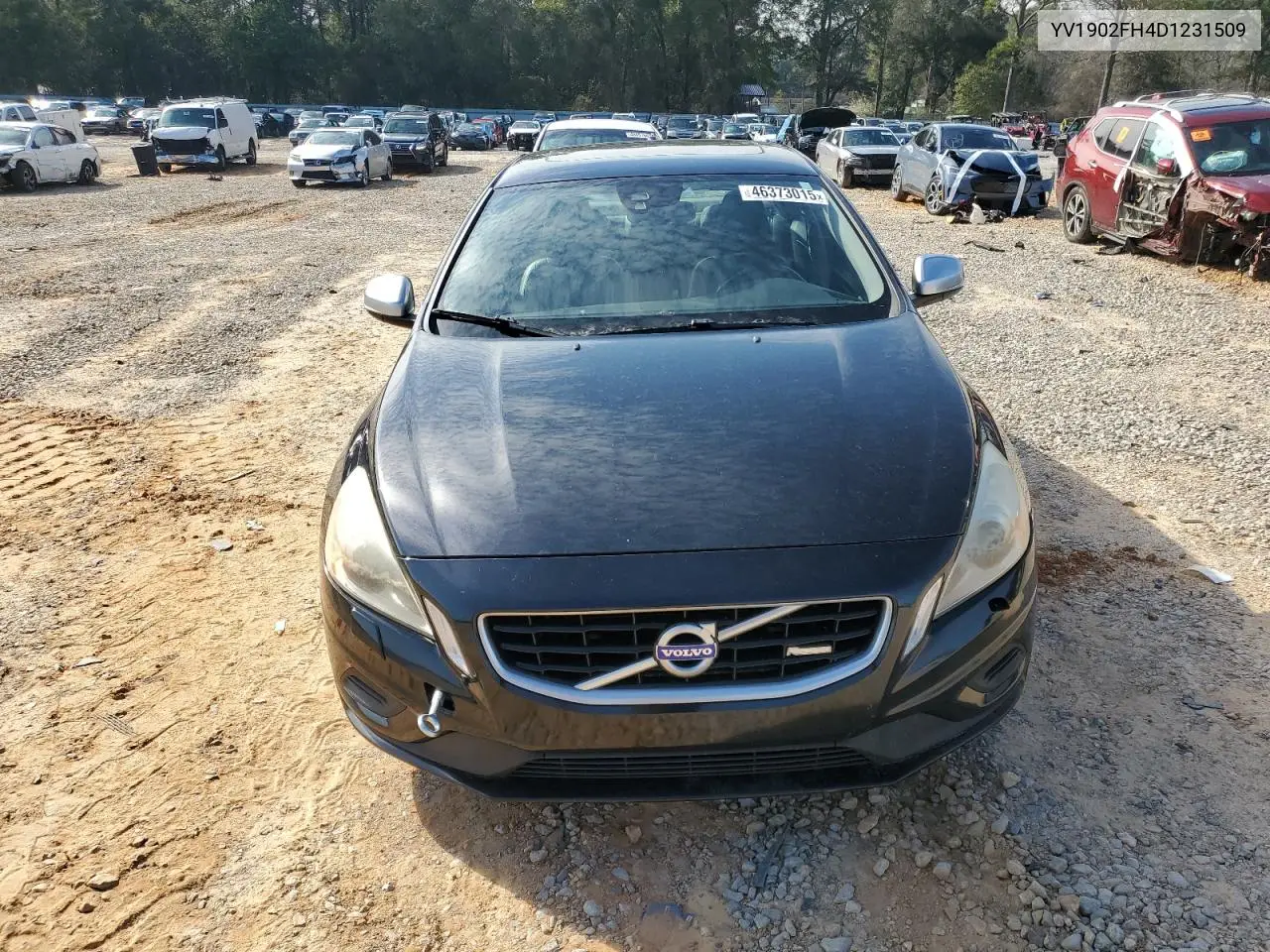 2013 Volvo S60 T6 VIN: YV1902FH4D1231509 Lot: 46373015