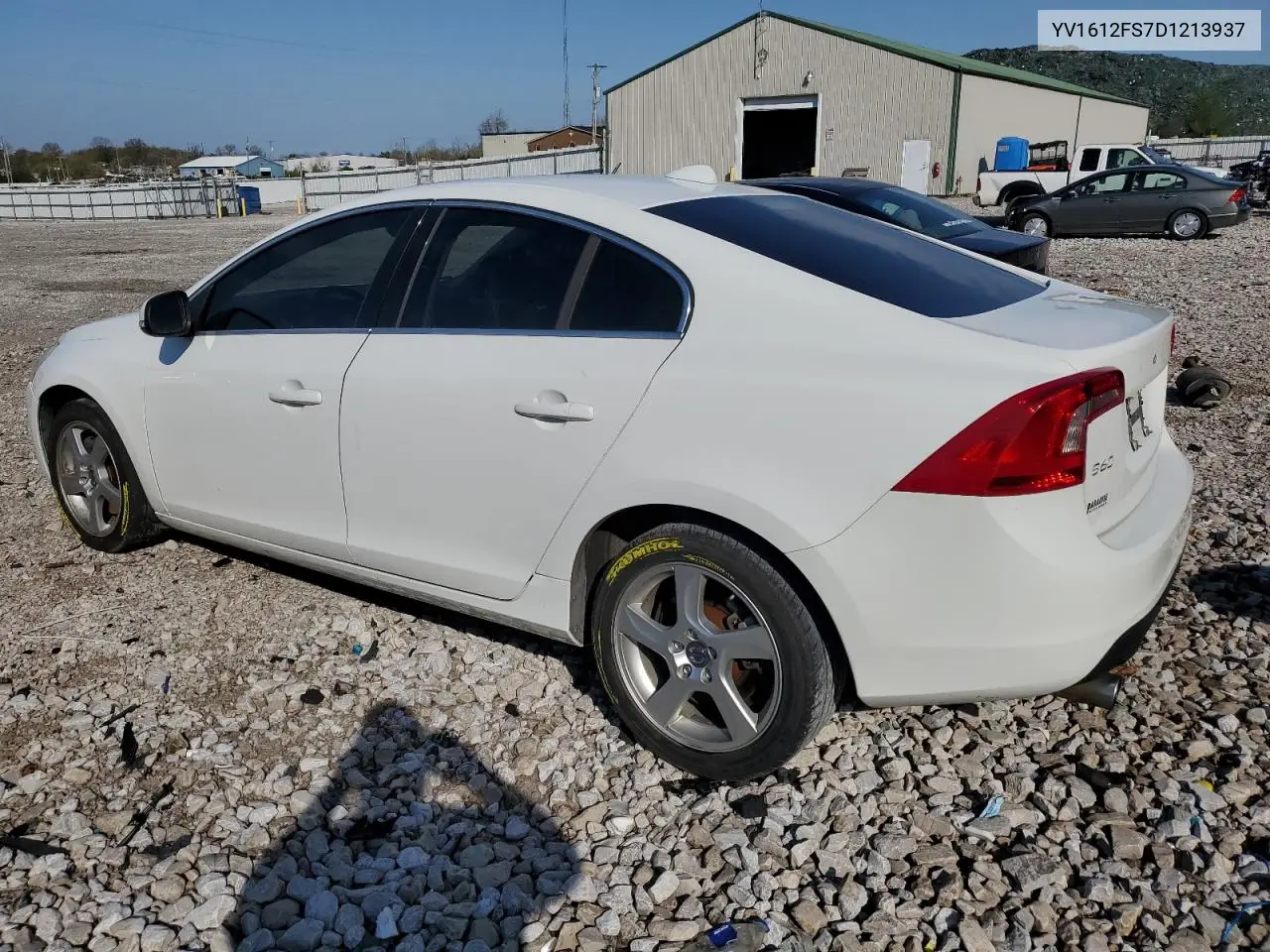 2013 Volvo S60 T5 VIN: YV1612FS7D1213937 Lot: 51942205