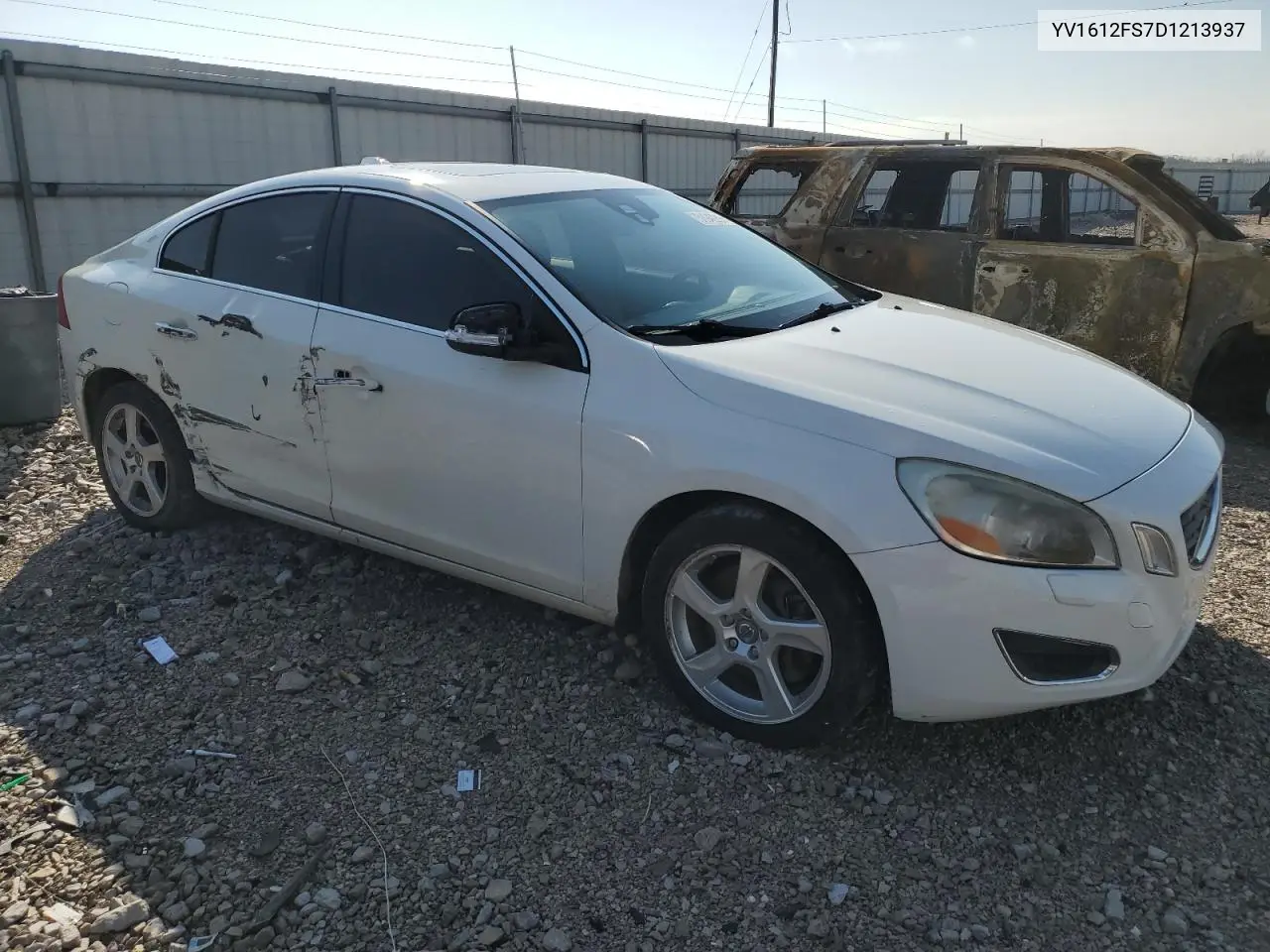 2013 Volvo S60 T5 VIN: YV1612FS7D1213937 Lot: 51942205