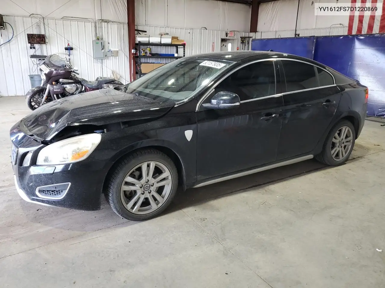 2013 Volvo S60 T5 VIN: YV1612FS7D1220869 Lot: 52157935