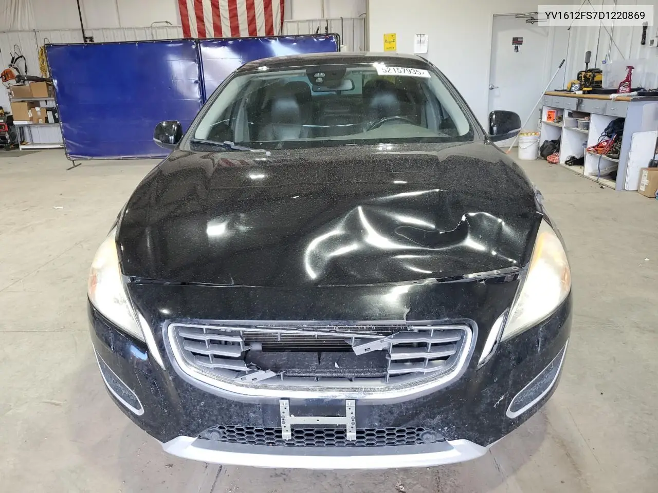 2013 Volvo S60 T5 VIN: YV1612FS7D1220869 Lot: 52157935