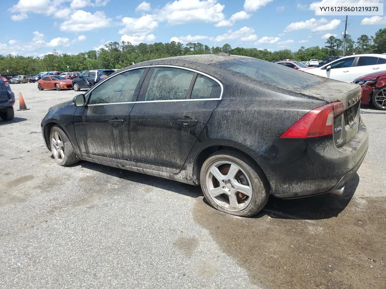2013 Volvo S60 T5 VIN: YV1612FS6D1219373 Lot: 55831555