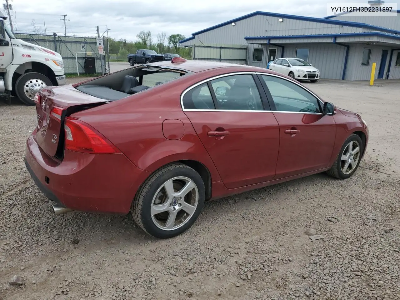 2013 Volvo S60 T5 VIN: YV1612FH3D2231897 Lot: 56180205
