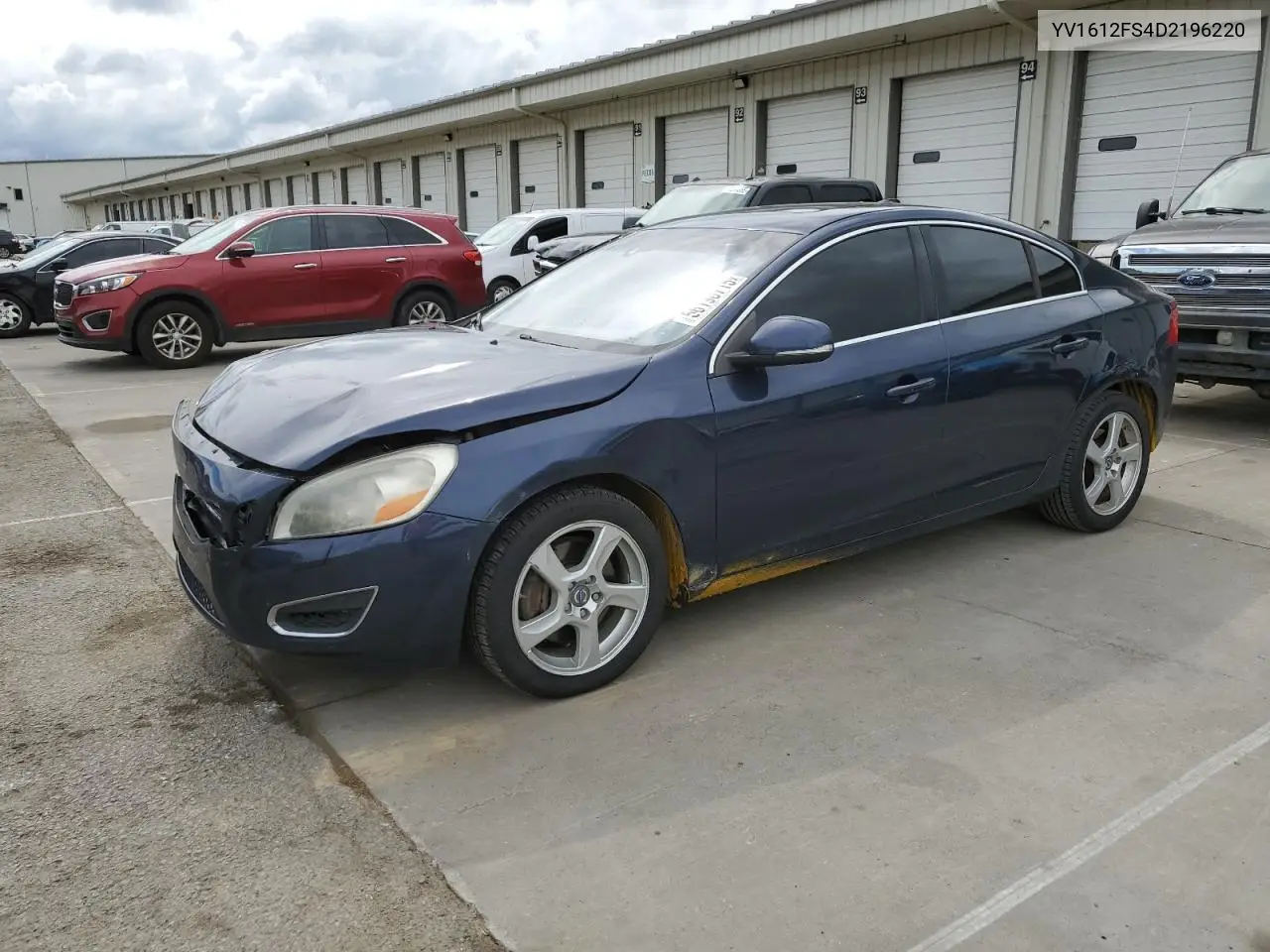 2013 Volvo S60 T5 VIN: YV1612FS4D2196220 Lot: 56190715