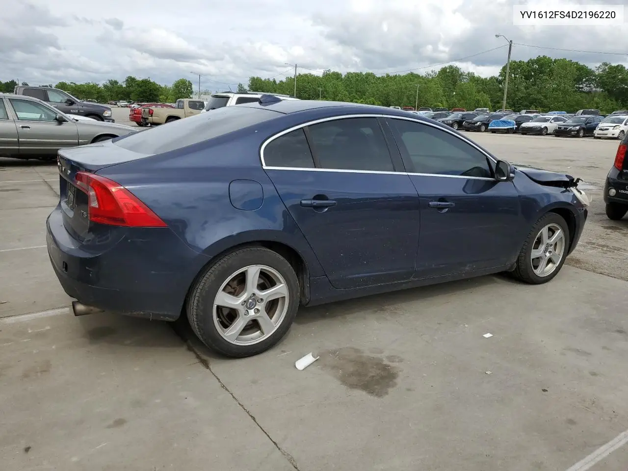 2013 Volvo S60 T5 VIN: YV1612FS4D2196220 Lot: 56190715