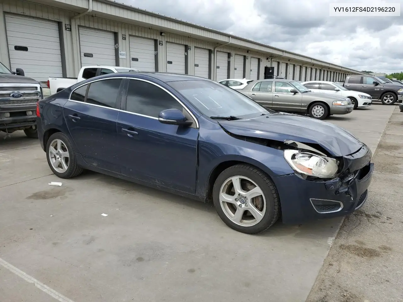 2013 Volvo S60 T5 VIN: YV1612FS4D2196220 Lot: 56190715