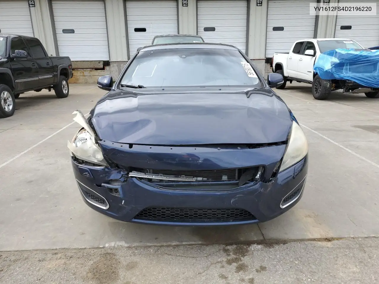 2013 Volvo S60 T5 VIN: YV1612FS4D2196220 Lot: 56190715