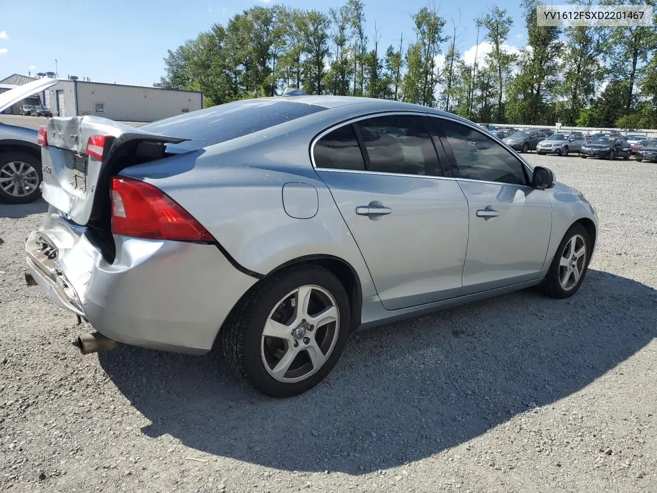 2013 Volvo S60 T5 VIN: YV1612FSXD2201467 Lot: 56395195