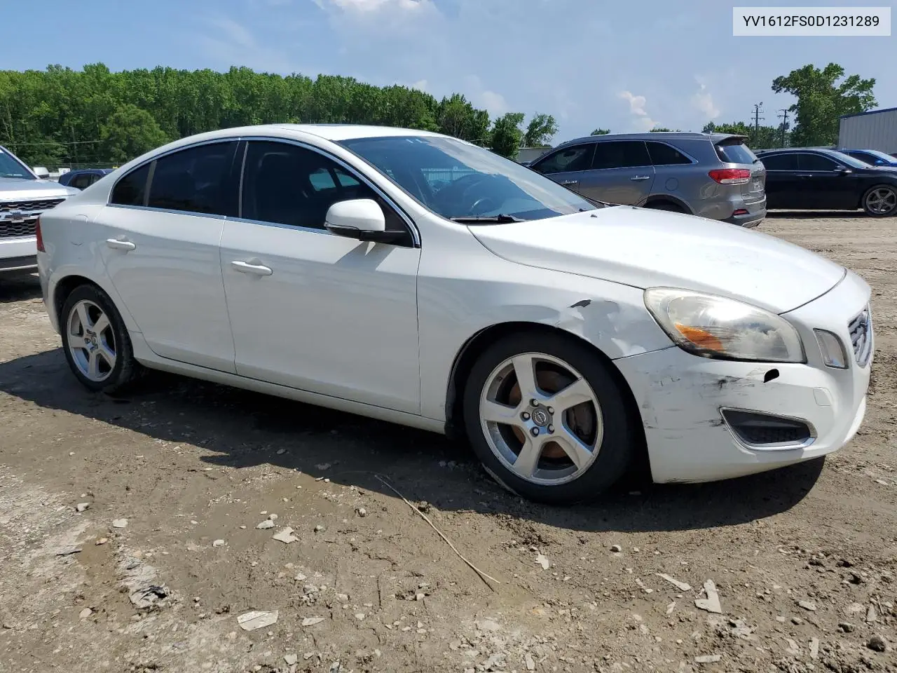 2013 Volvo S60 T5 VIN: YV1612FS0D1231289 Lot: 56496065