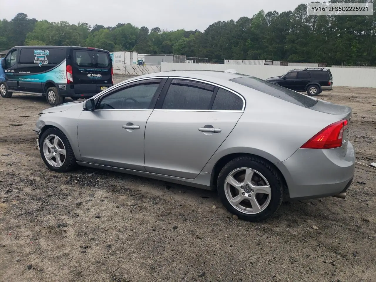 2013 Volvo S60 T5 VIN: YV1612FS5D2225921 Lot: 56541015