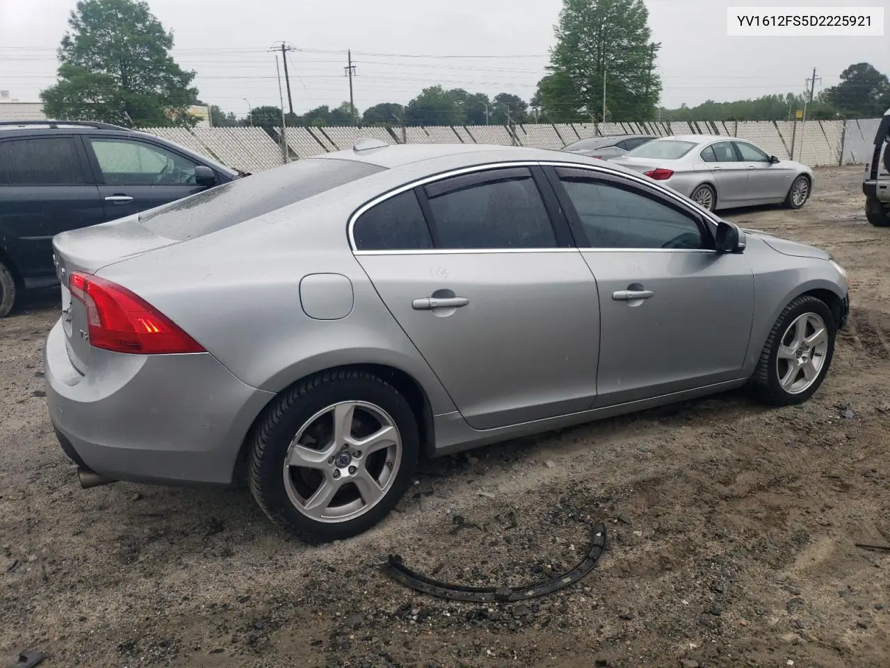 2013 Volvo S60 T5 VIN: YV1612FS5D2225921 Lot: 56541015