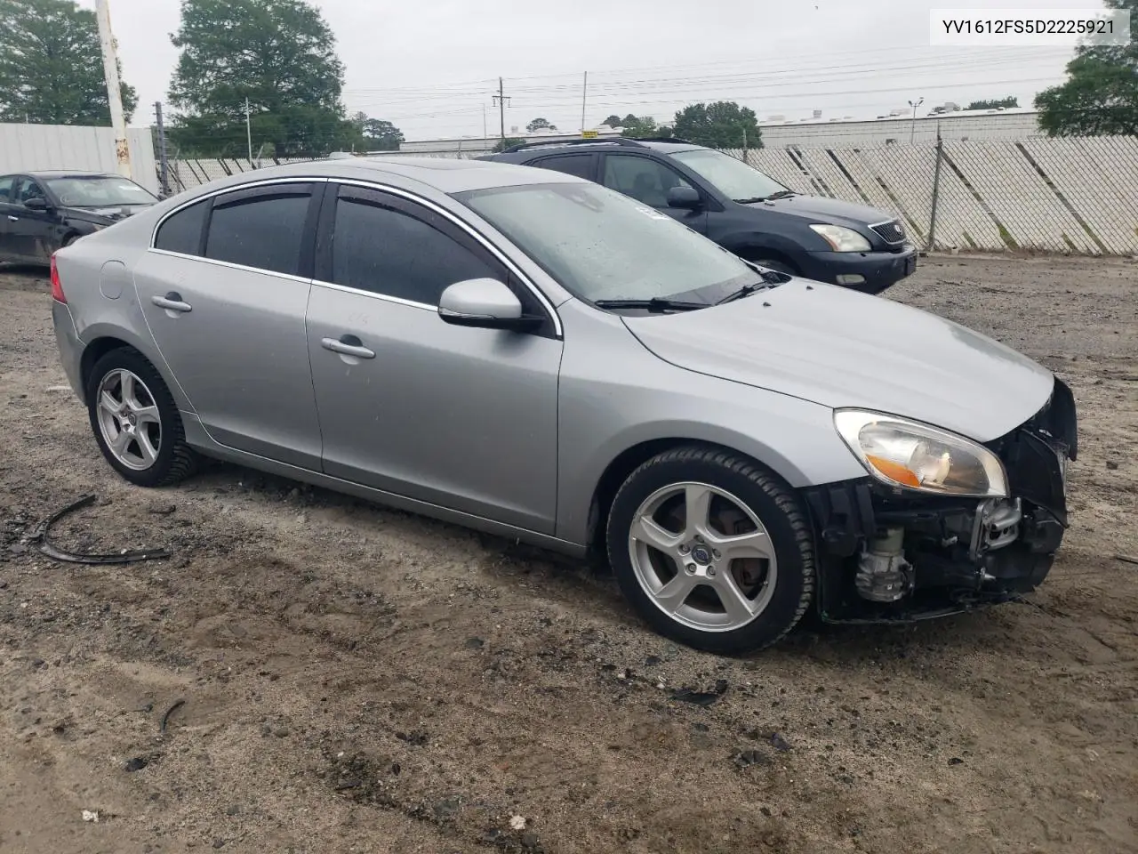 2013 Volvo S60 T5 VIN: YV1612FS5D2225921 Lot: 56541015