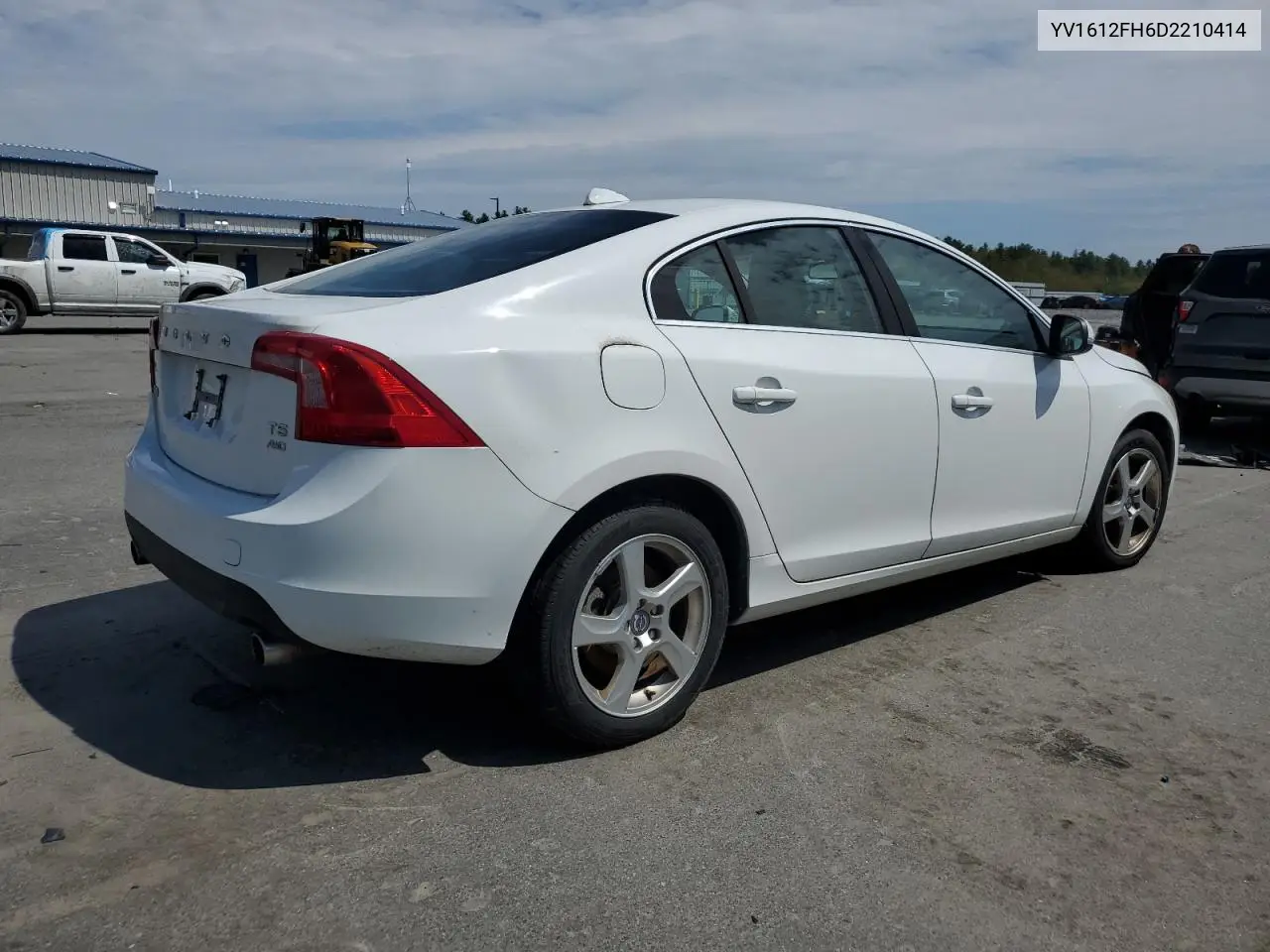2013 Volvo S60 T5 VIN: YV1612FH6D2210414 Lot: 56641975