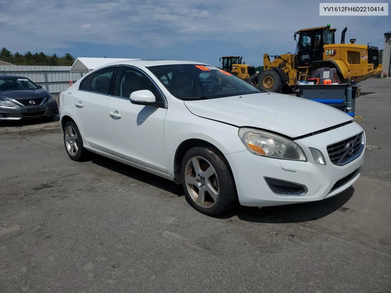 2013 Volvo S60 T5 VIN: YV1612FH6D2210414 Lot: 56641975