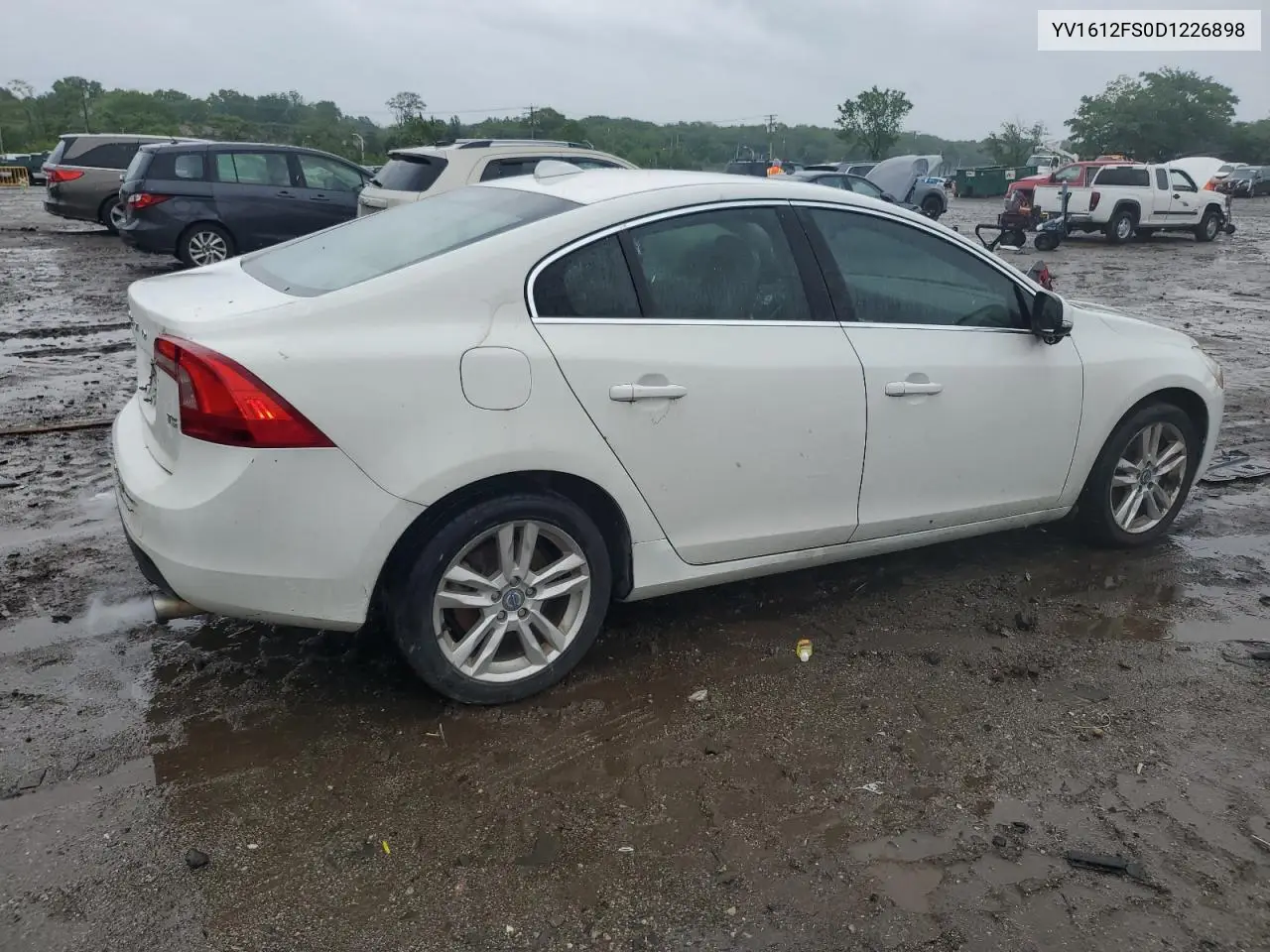 2013 Volvo S60 T5 VIN: YV1612FS0D1226898 Lot: 56700705
