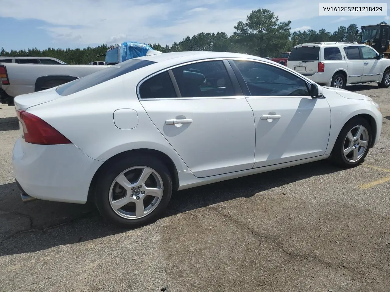 2013 Volvo S60 T5 VIN: YV1612FS2D1218429 Lot: 57075845