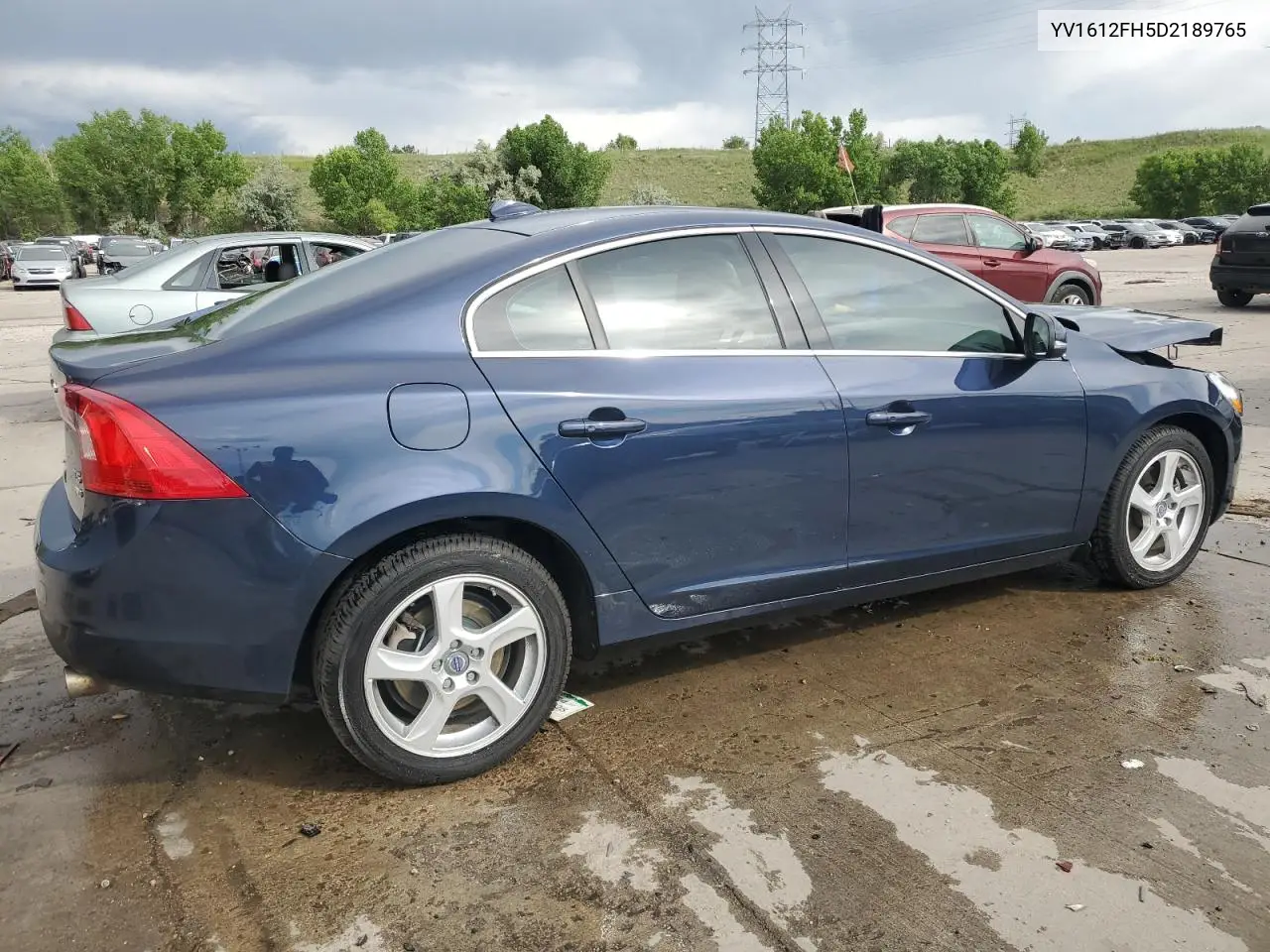 2013 Volvo S60 T5 VIN: YV1612FH5D2189765 Lot: 60745055