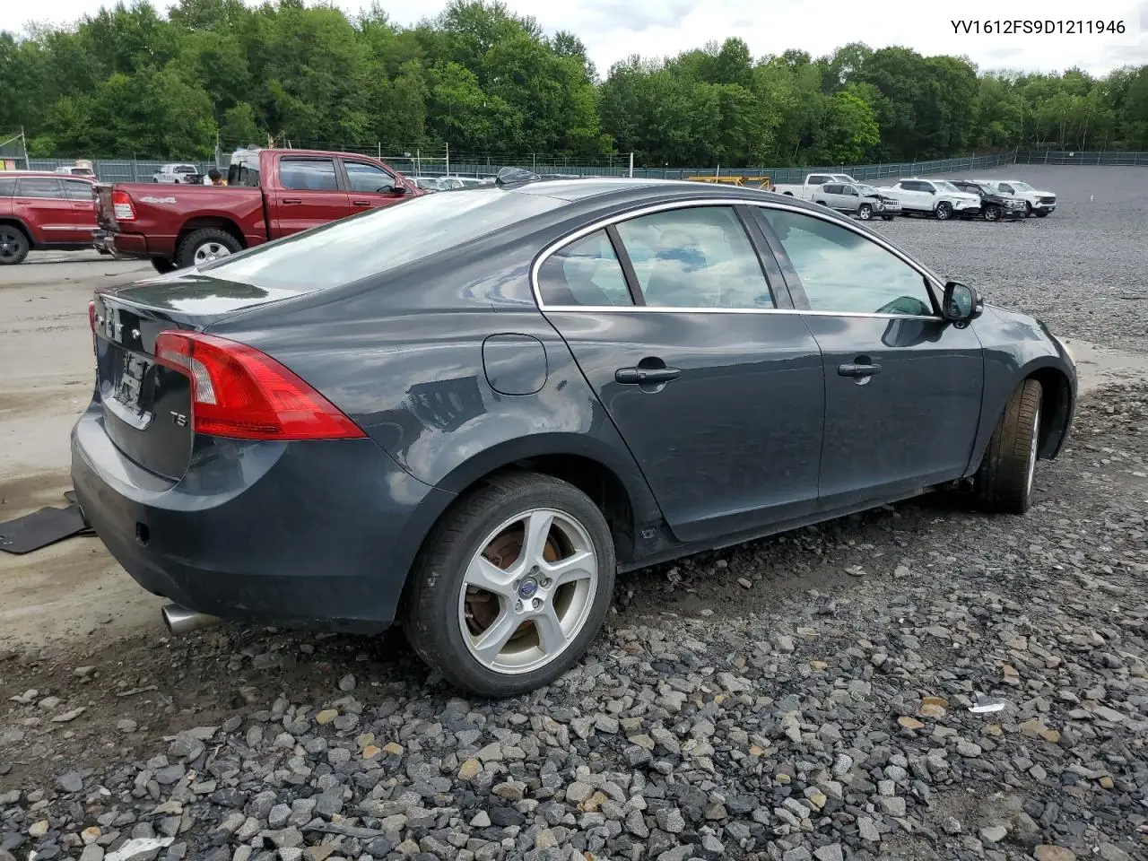 2013 Volvo S60 T5 VIN: YV1612FS9D1211946 Lot: 62089605