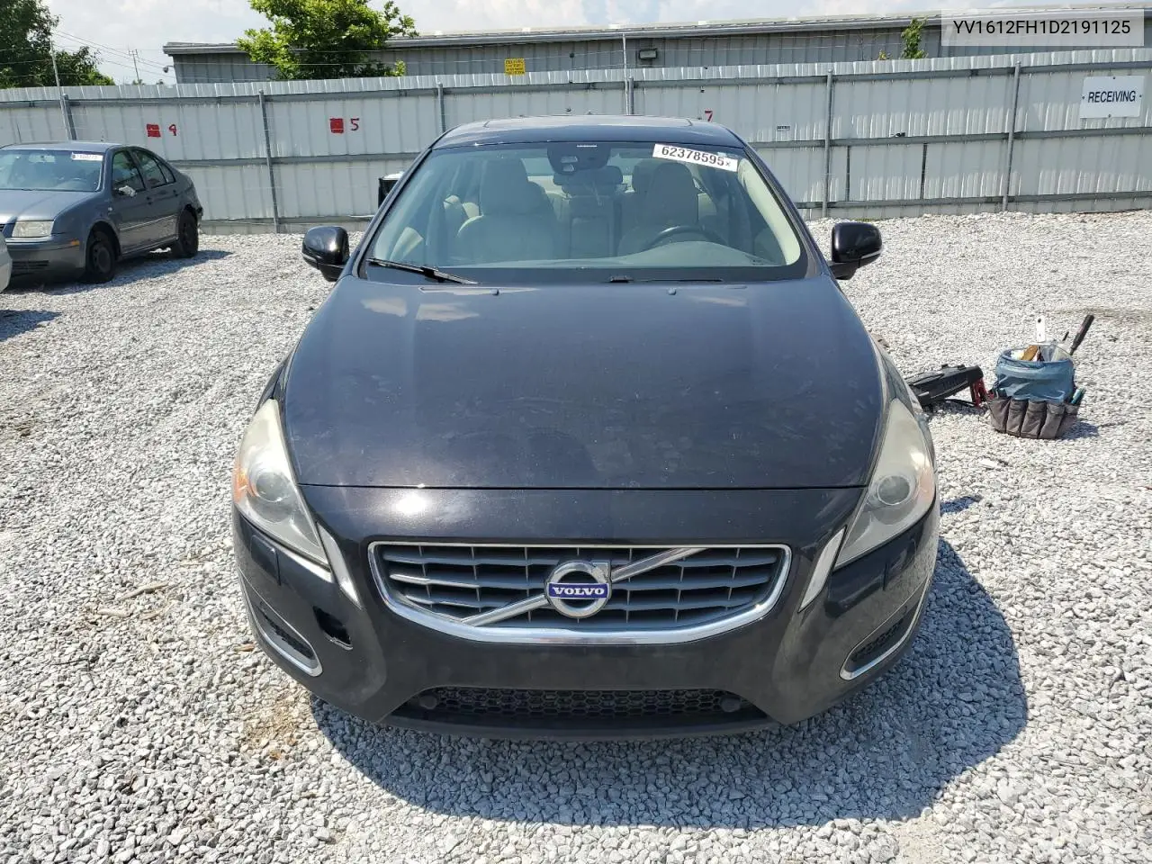 2013 Volvo S60 T5 VIN: YV1612FH1D2191125 Lot: 62378595