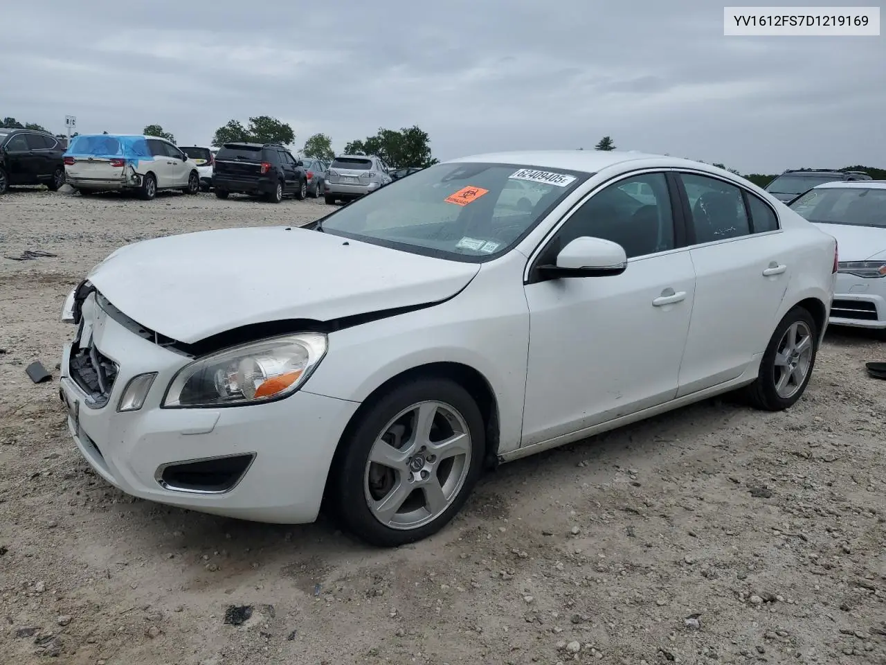 2013 Volvo S60 T5 VIN: YV1612FS7D1219169 Lot: 62409405