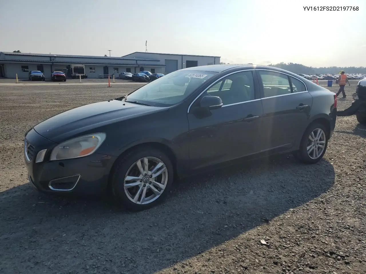 2013 Volvo S60 T5 VIN: YV1612FS2D2197768 Lot: 62574065