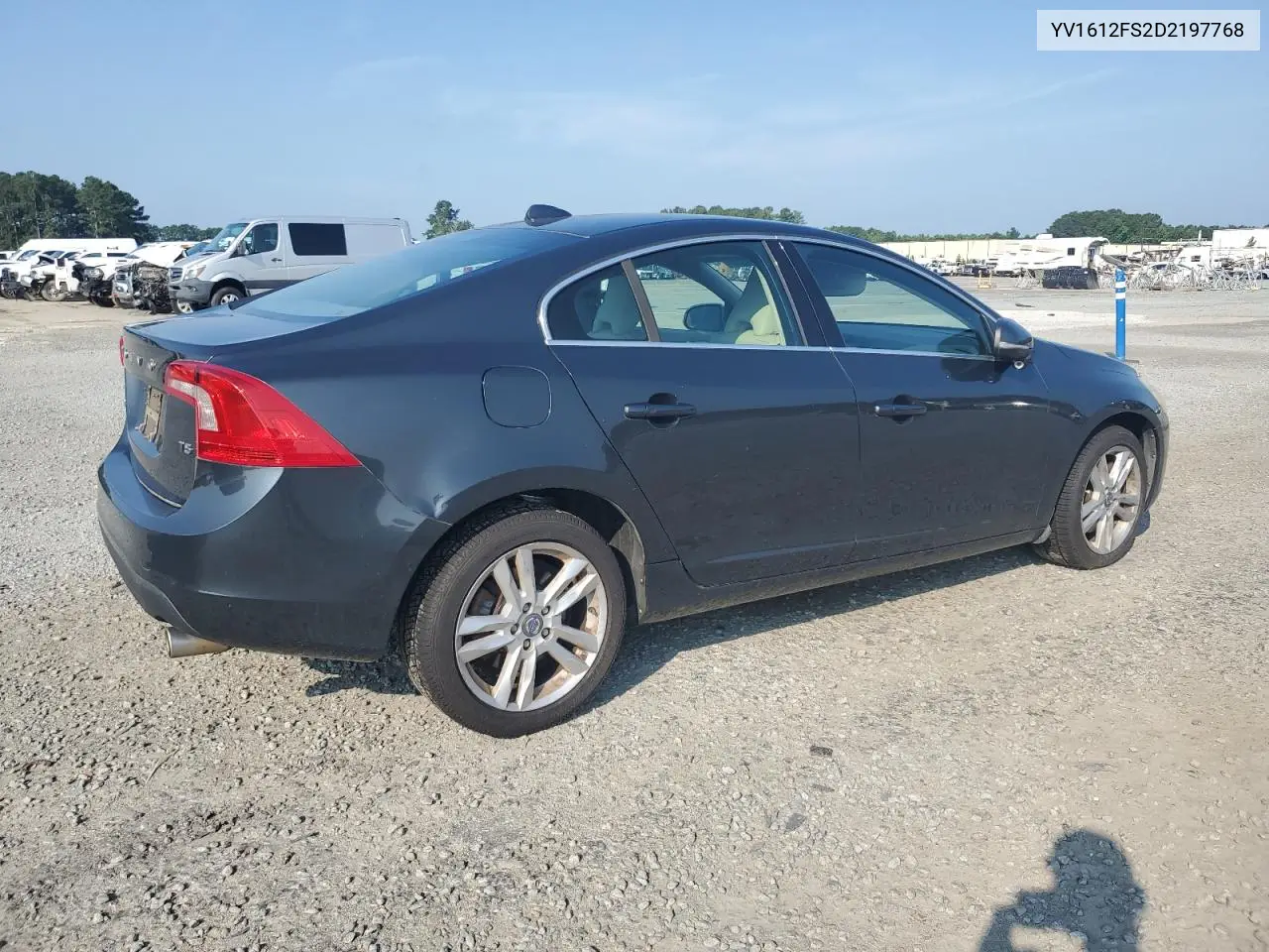 2013 Volvo S60 T5 VIN: YV1612FS2D2197768 Lot: 62574065