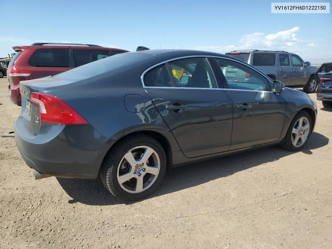2013 Volvo S60 T5 VIN: YV1612FH6D1222150 Lot: 62609965