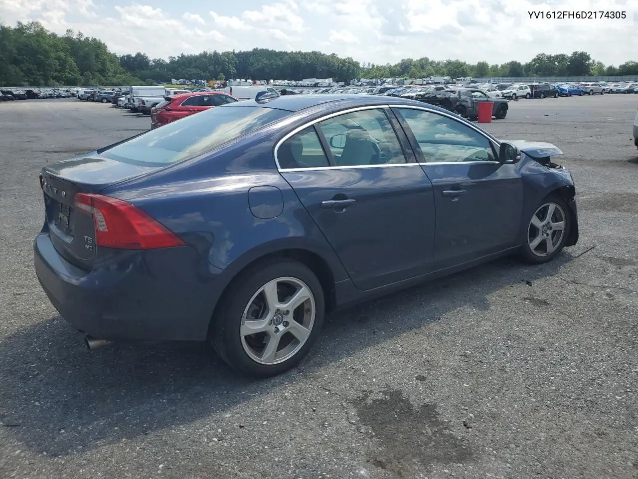 2013 Volvo S60 T5 VIN: YV1612FH6D2174305 Lot: 62688495