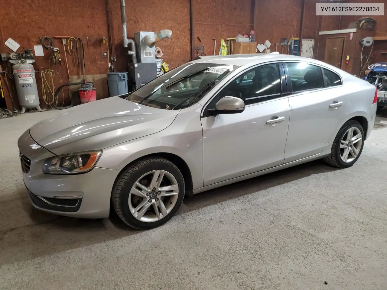 2014 Volvo S60 T5 VIN: YV1612FS9E2278834 Lot: 56123805