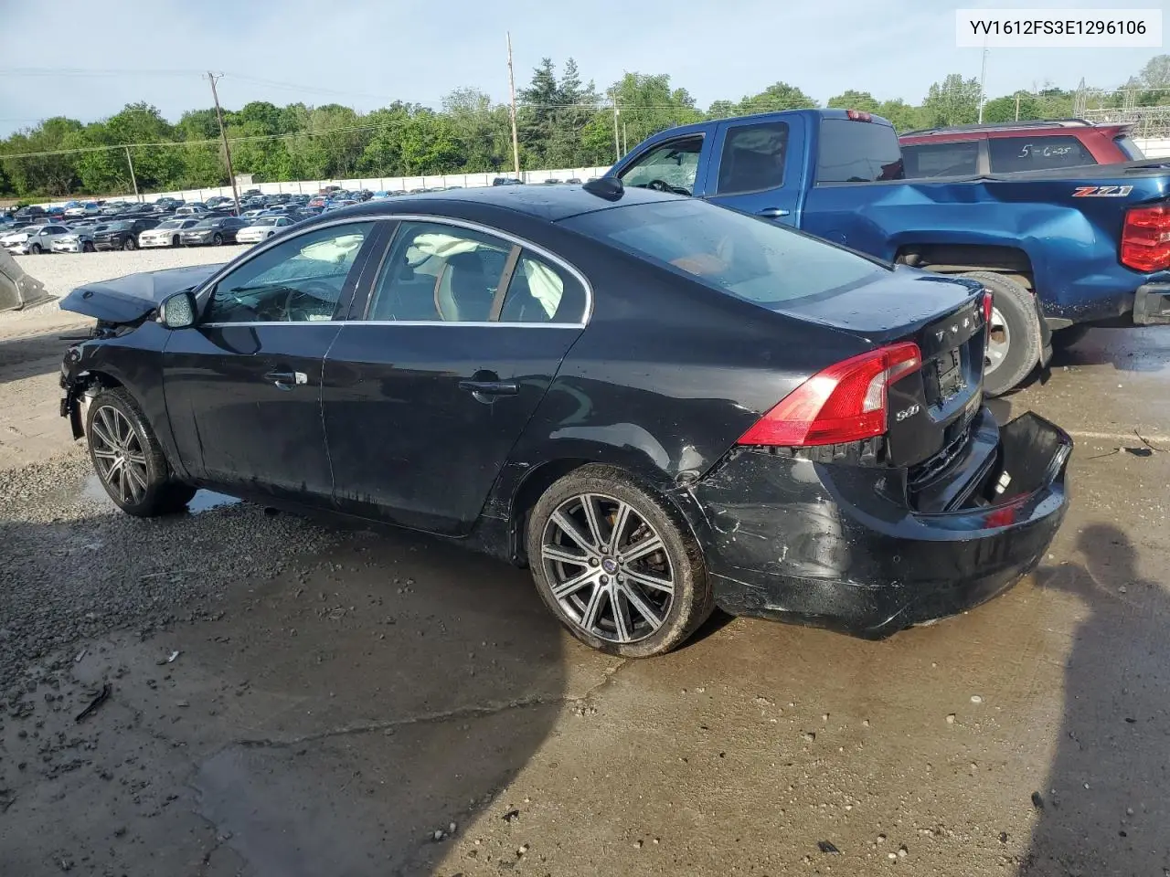 2014 Volvo S60 T5 VIN: YV1612FS3E1296106 Lot: 56178605