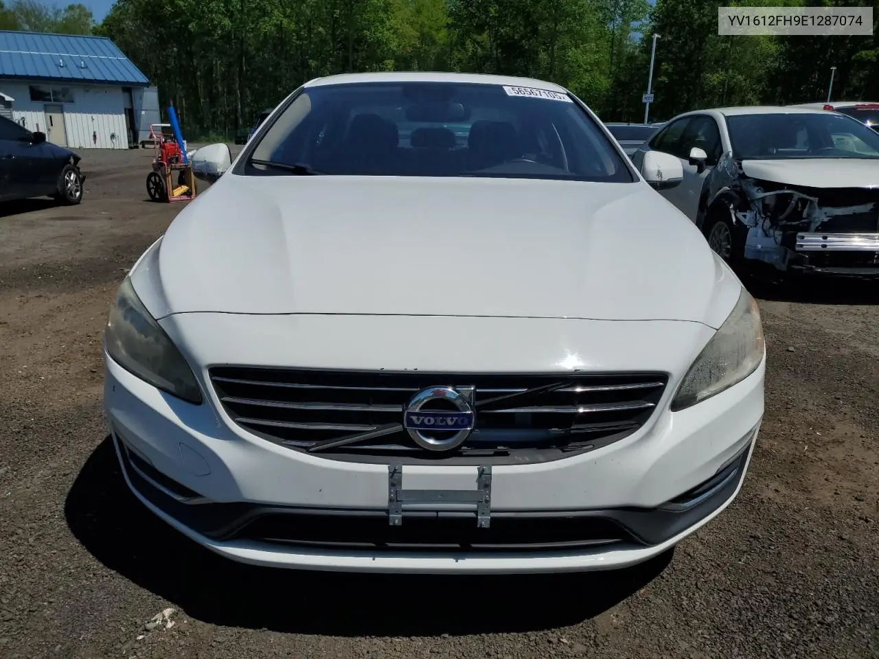 2014 Volvo S60 T5 VIN: YV1612FH9E1287074 Lot: 56567105