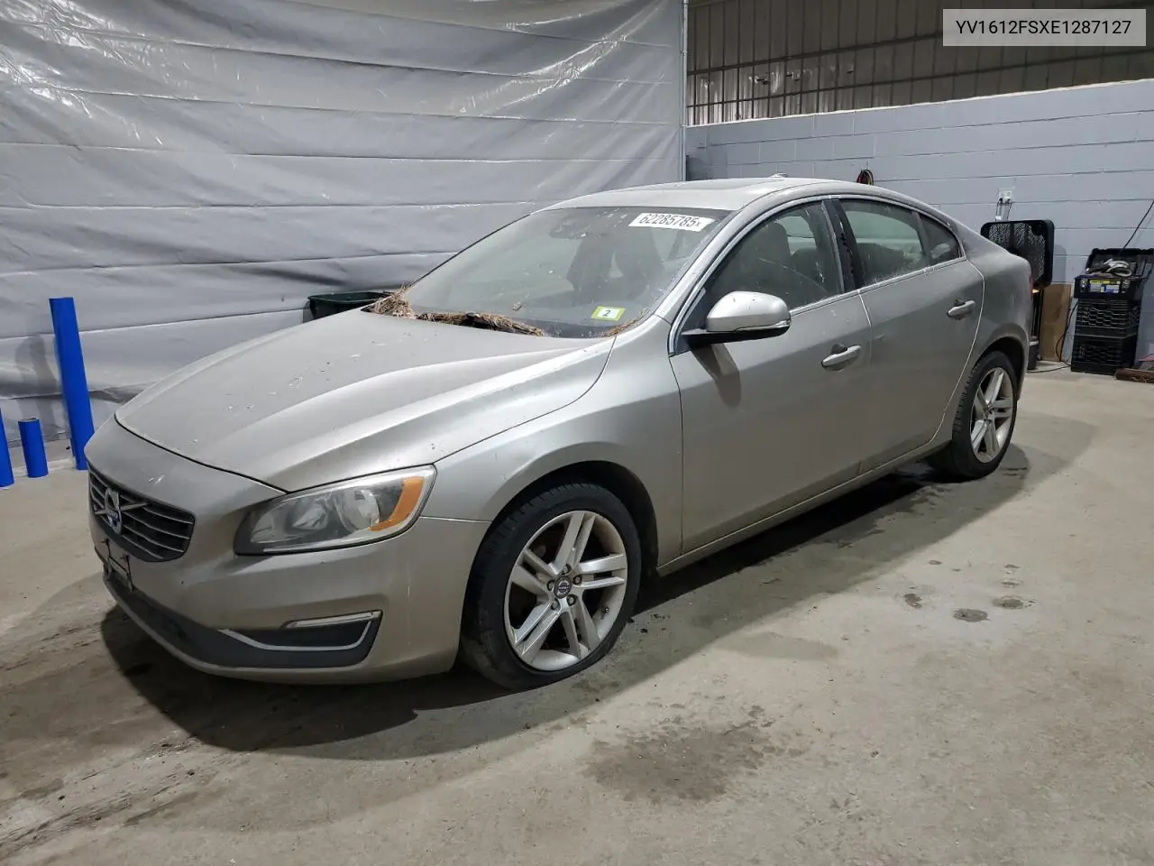 2014 Volvo S60 T5 VIN: YV1612FSXE1287127 Lot: 62285785