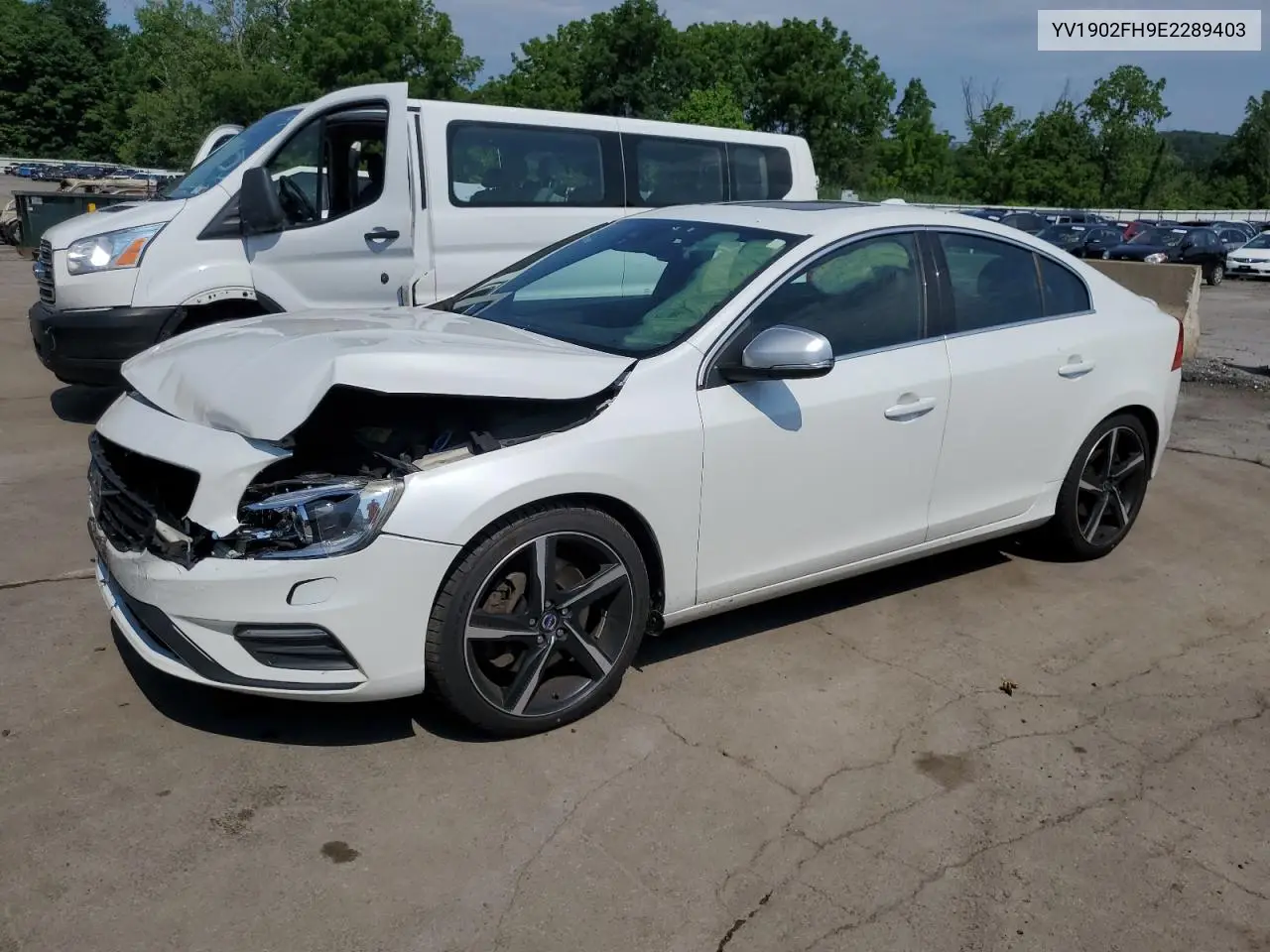 2014 Volvo S60 T6 VIN: YV1902FH9E2289403 Lot: 62360975