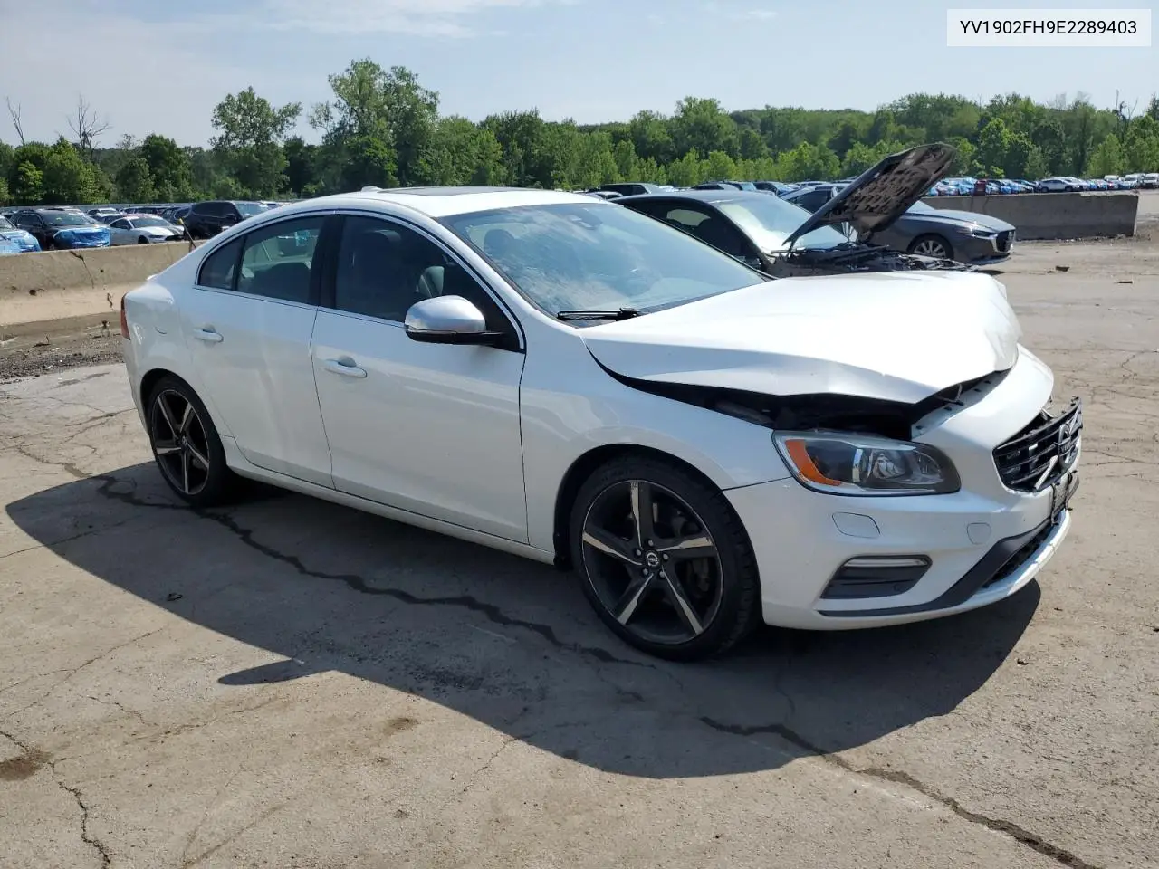 2014 Volvo S60 T6 VIN: YV1902FH9E2289403 Lot: 62360975