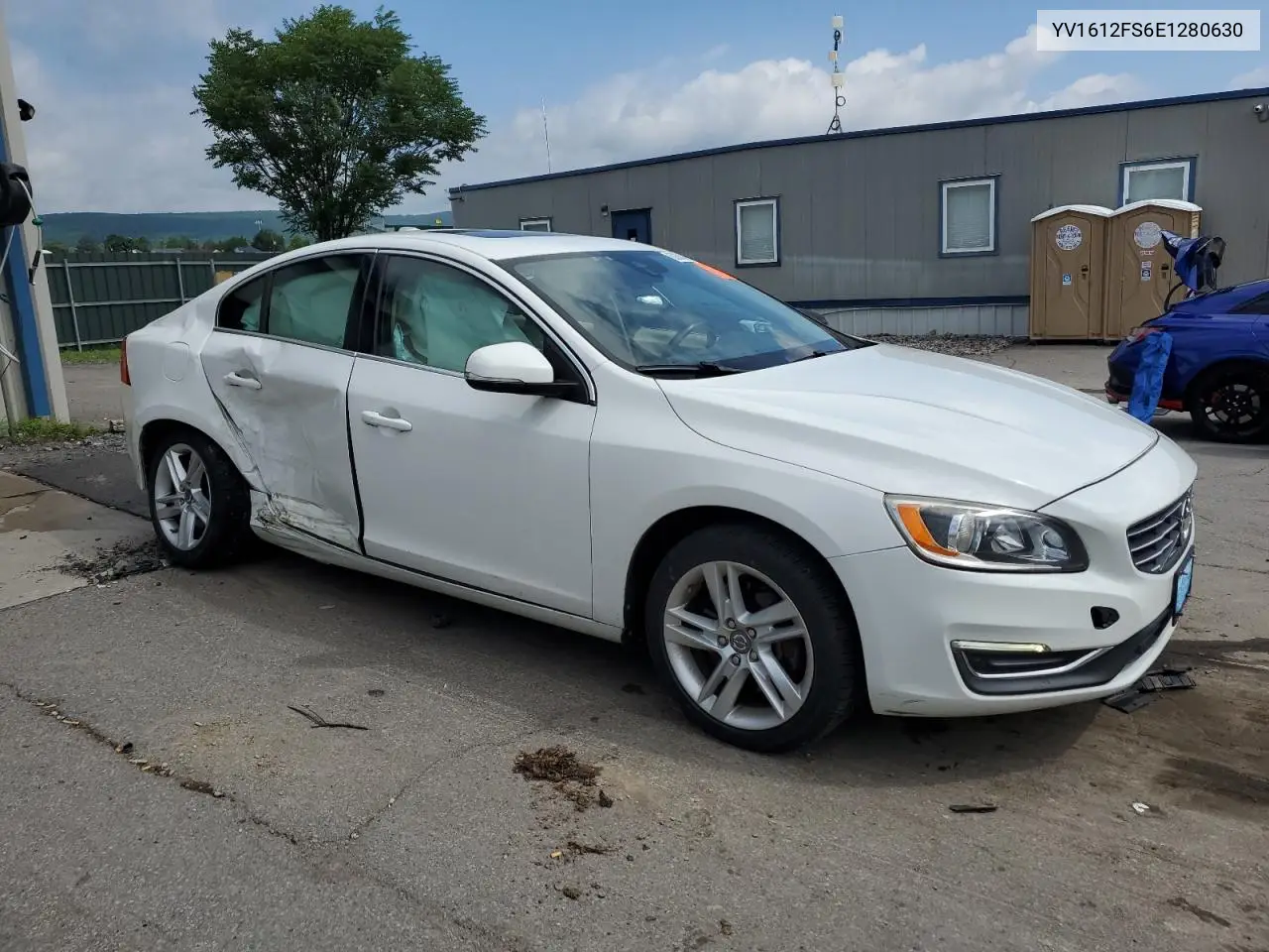 2014 Volvo S60 T5 VIN: YV1612FS6E1280630 Lot: 62607655