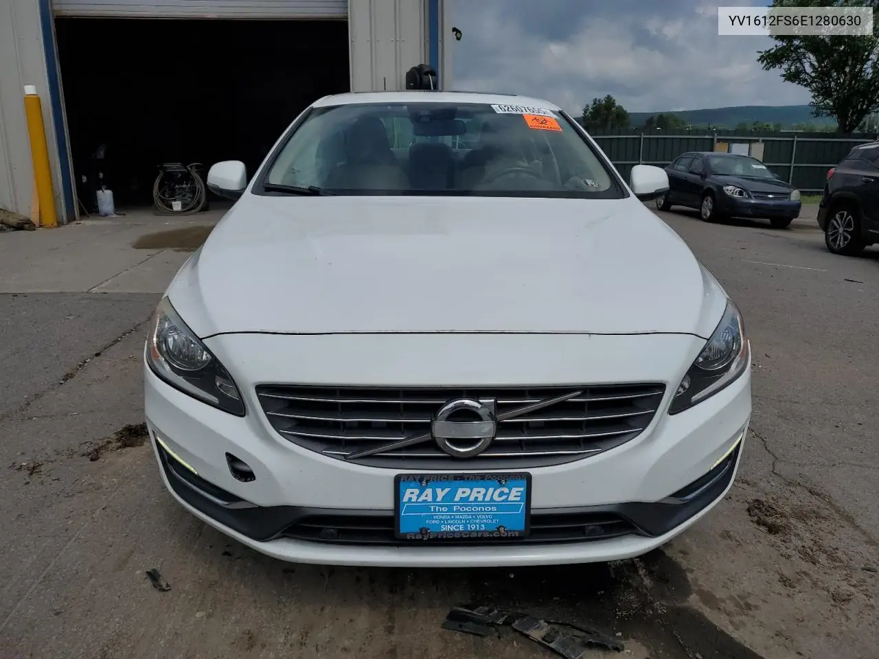 2014 Volvo S60 T5 VIN: YV1612FS6E1280630 Lot: 62607655