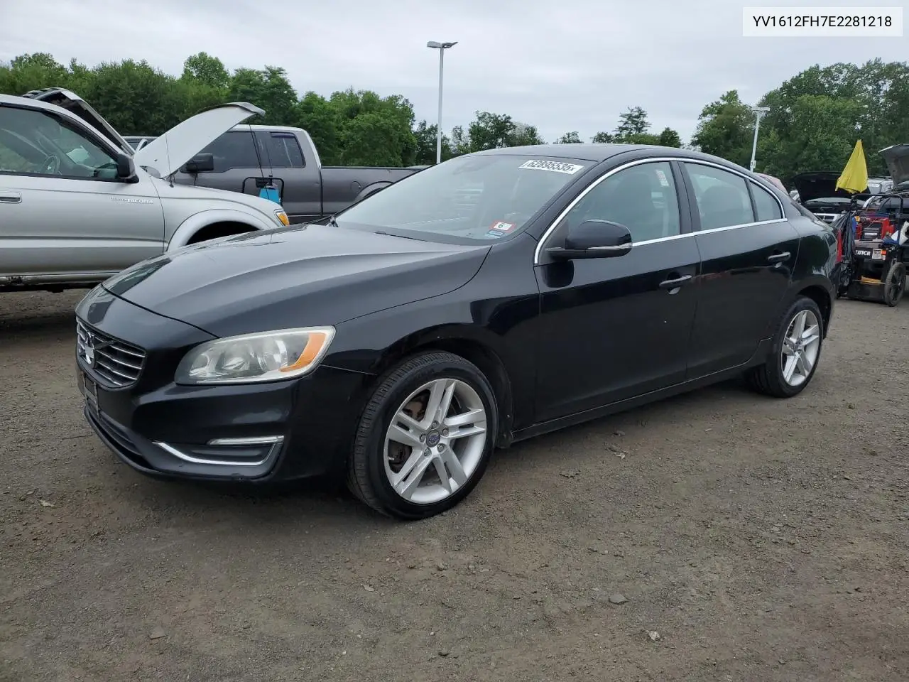 2014 Volvo S60 T5 VIN: YV1612FH7E2281218 Lot: 62895535