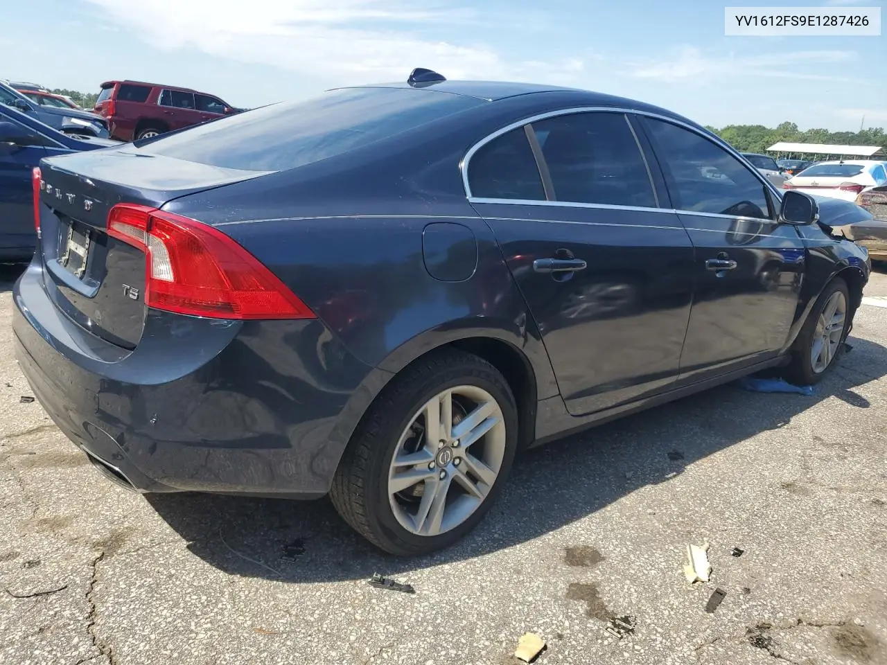 2014 Volvo S60 T5 VIN: YV1612FS9E1287426 Lot: 63139675