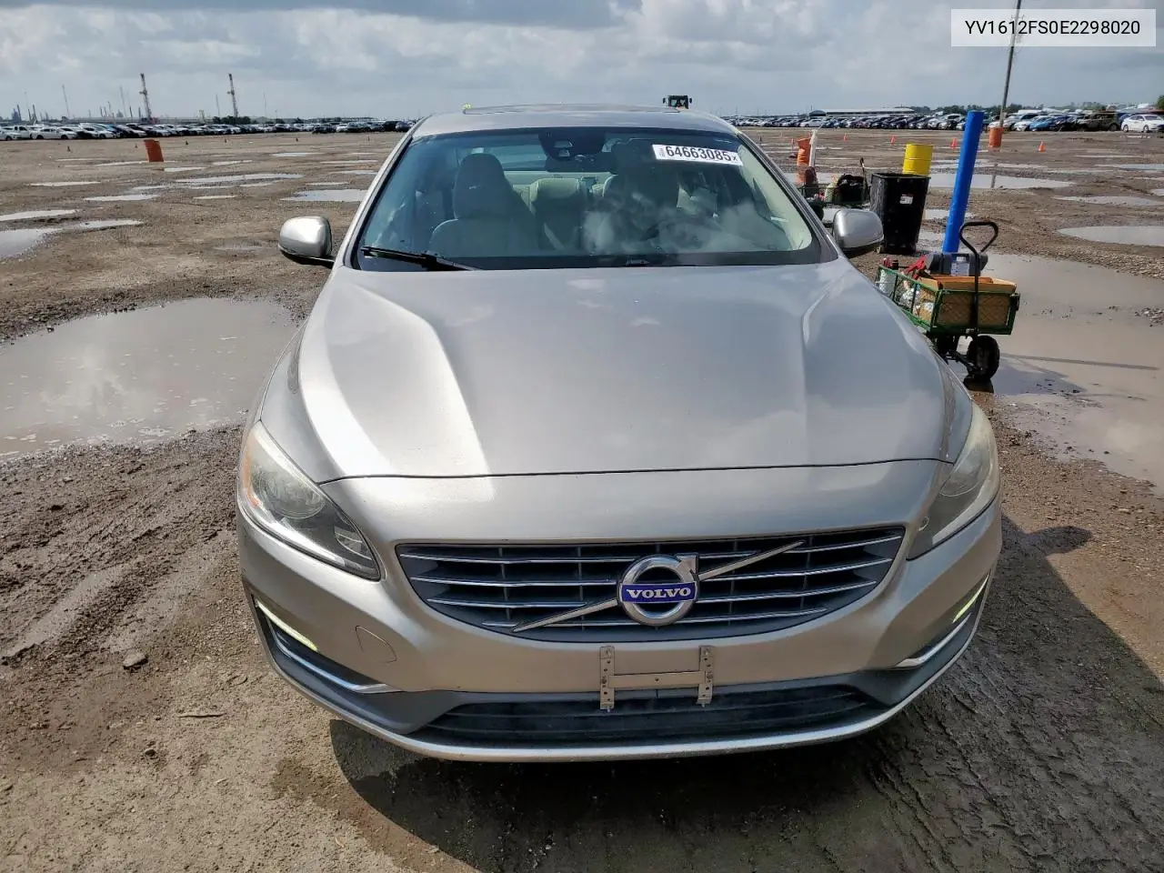 2014 Volvo S60 T5 VIN: YV1612FS0E2298020 Lot: 64663085