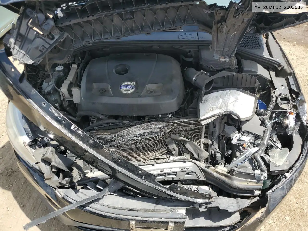 2015 Volvo S60 Premier VIN: YV126MFB2F2303635 Lot: 54852755