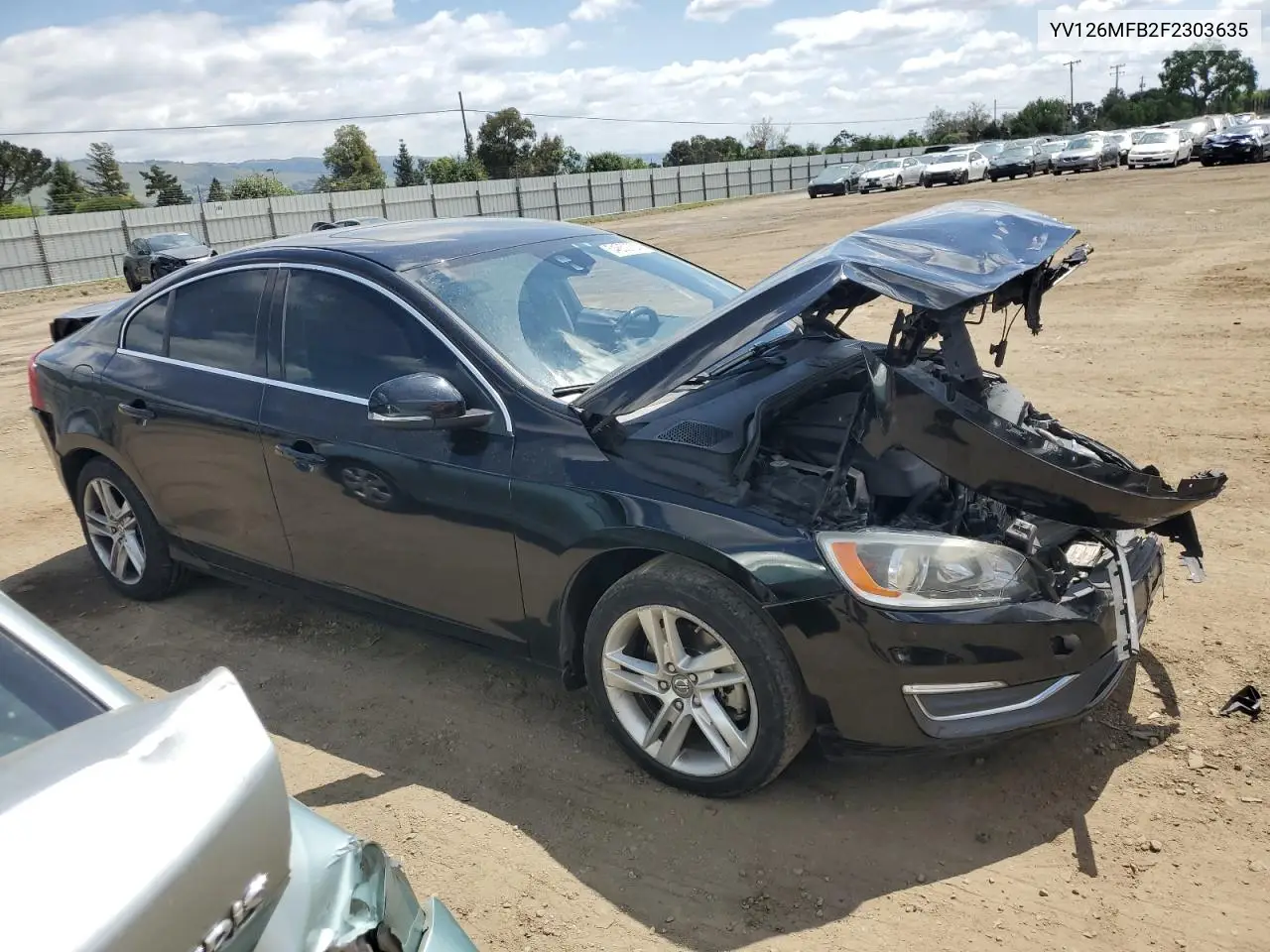 2015 Volvo S60 Premier VIN: YV126MFB2F2303635 Lot: 54852755