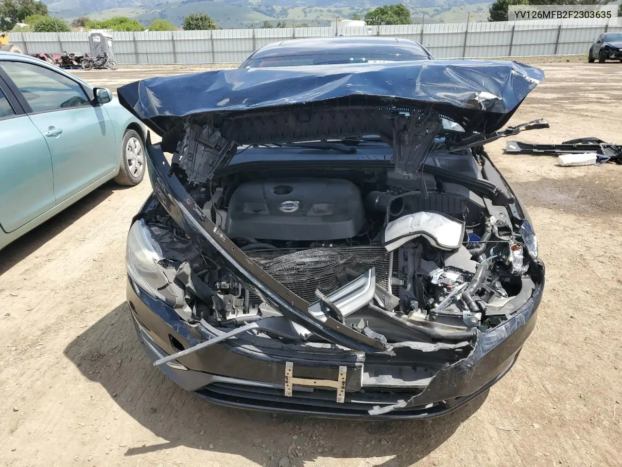 2015 Volvo S60 Premier VIN: YV126MFB2F2303635 Lot: 54852755