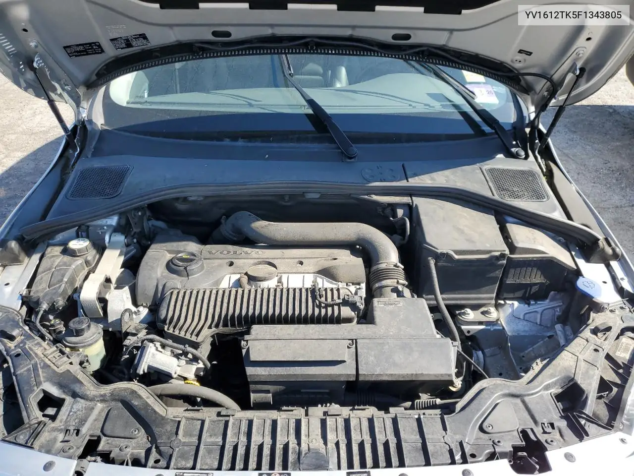 2015 Volvo S60 Premier VIN: YV1612TK5F1343805 Lot: 56549455