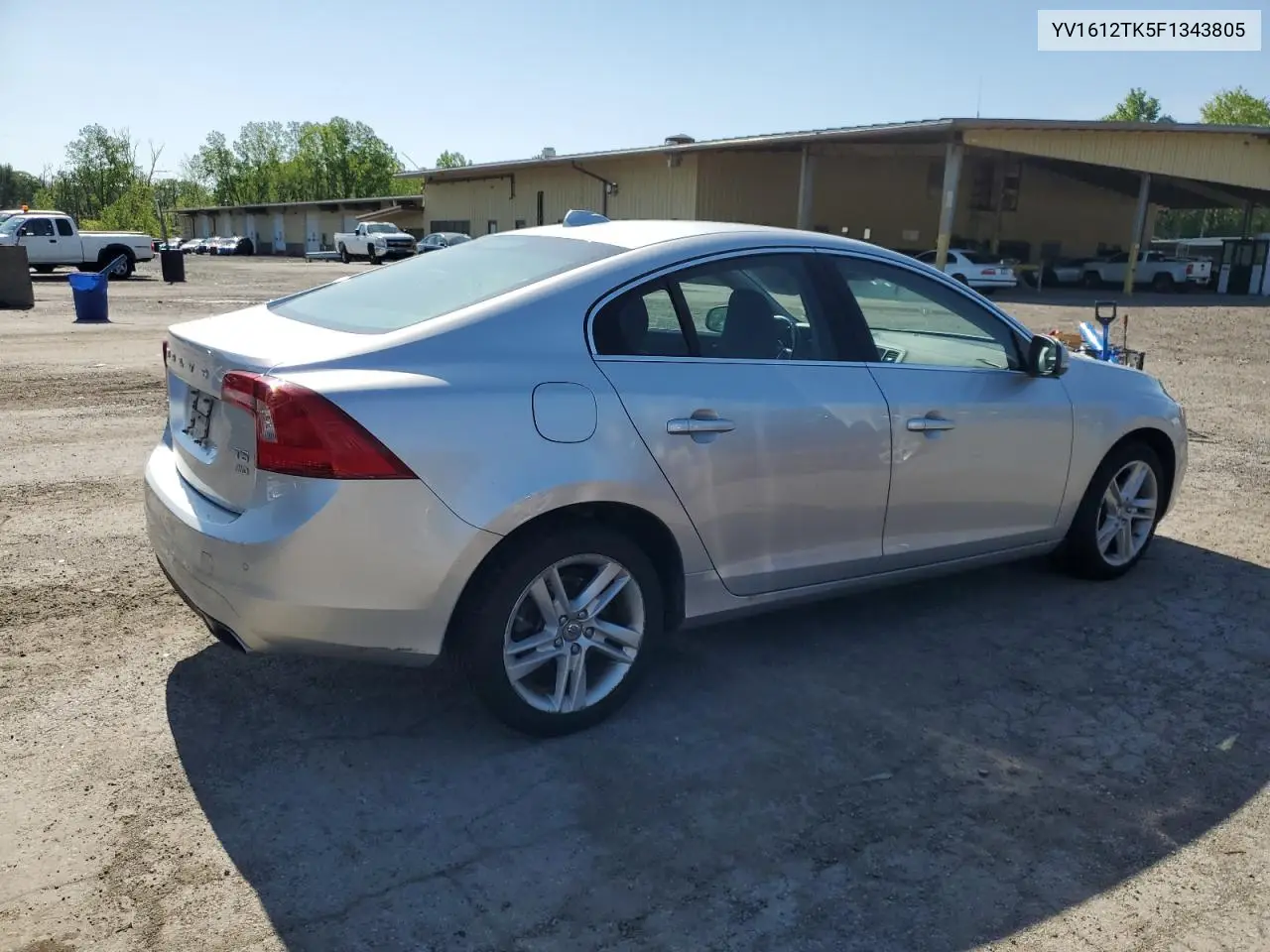 2015 Volvo S60 Premier VIN: YV1612TK5F1343805 Lot: 56549455