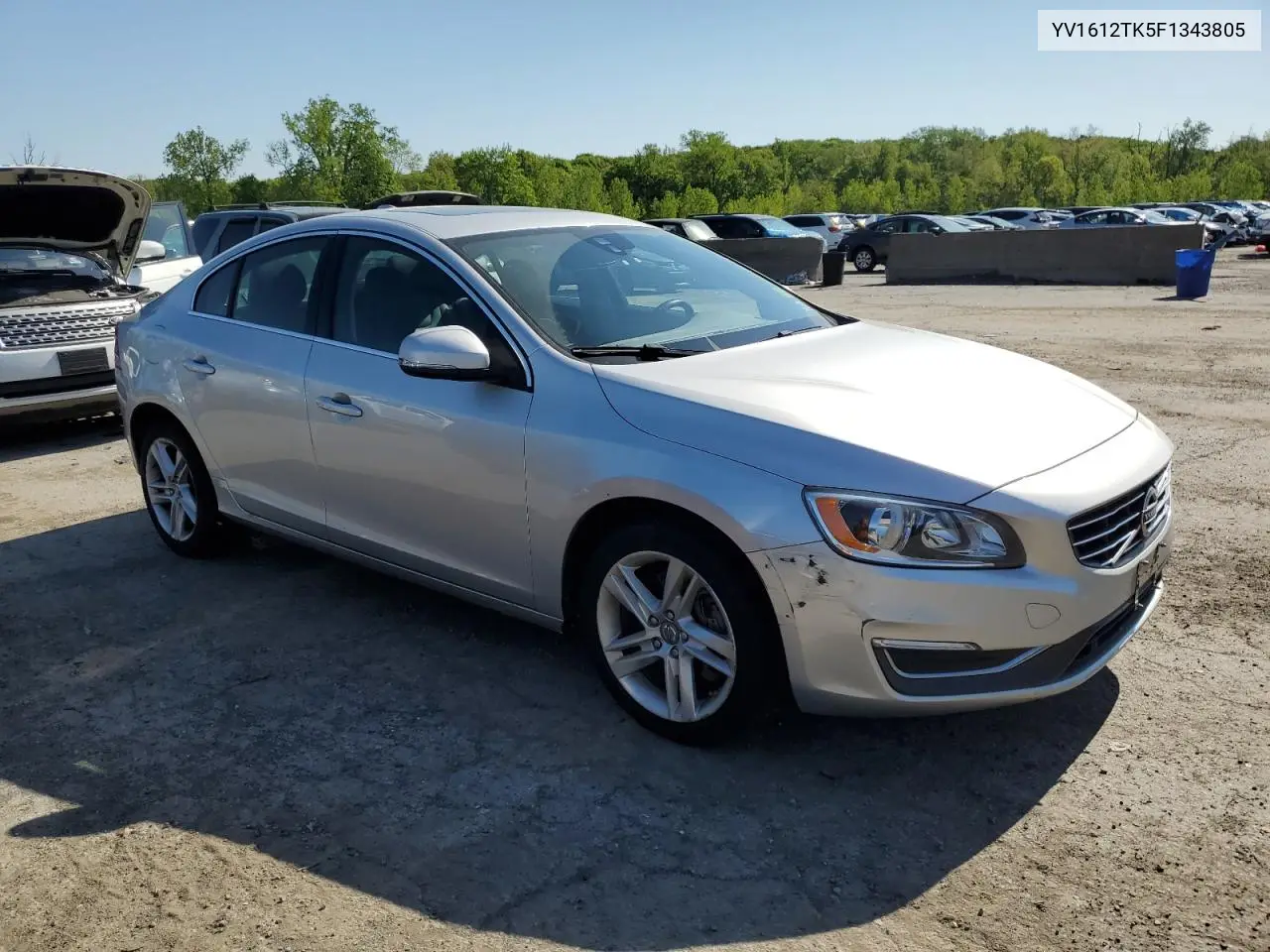 2015 Volvo S60 Premier VIN: YV1612TK5F1343805 Lot: 56549455