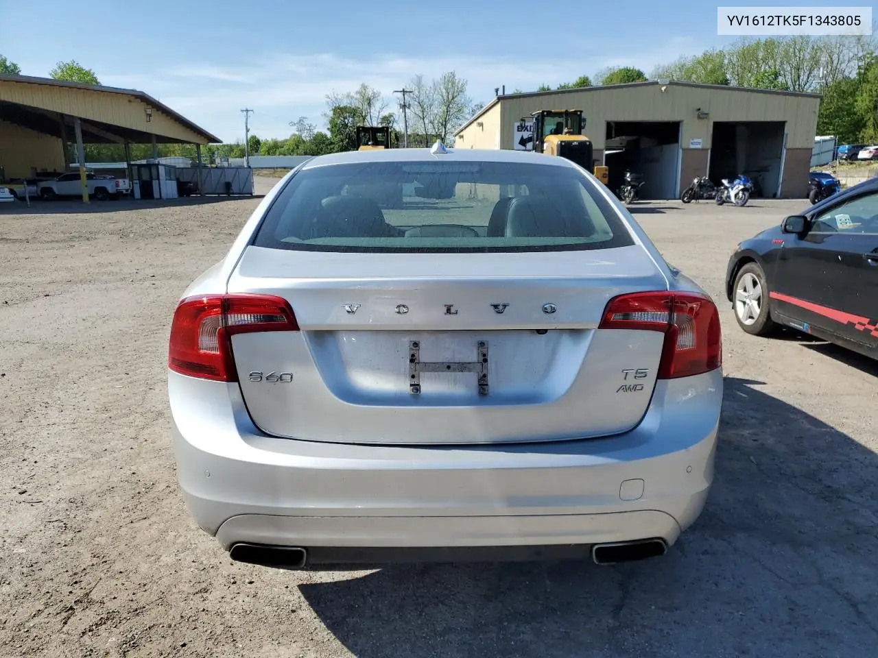 2015 Volvo S60 Premier VIN: YV1612TK5F1343805 Lot: 56549455